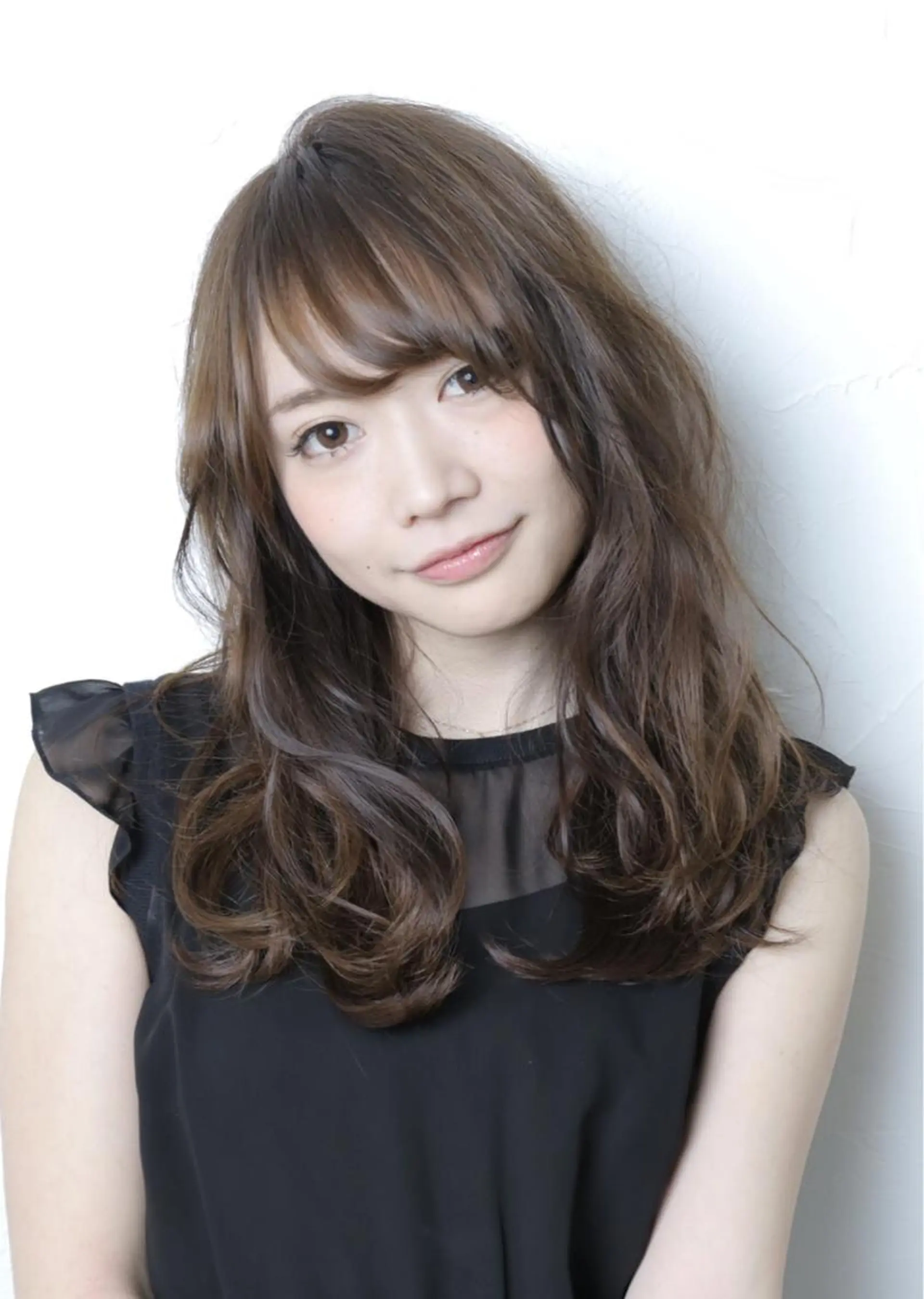 パーマ カット パーマ トリートメント ミディアムレイヤー/ メンズパーマえのもとのヘアスタイル