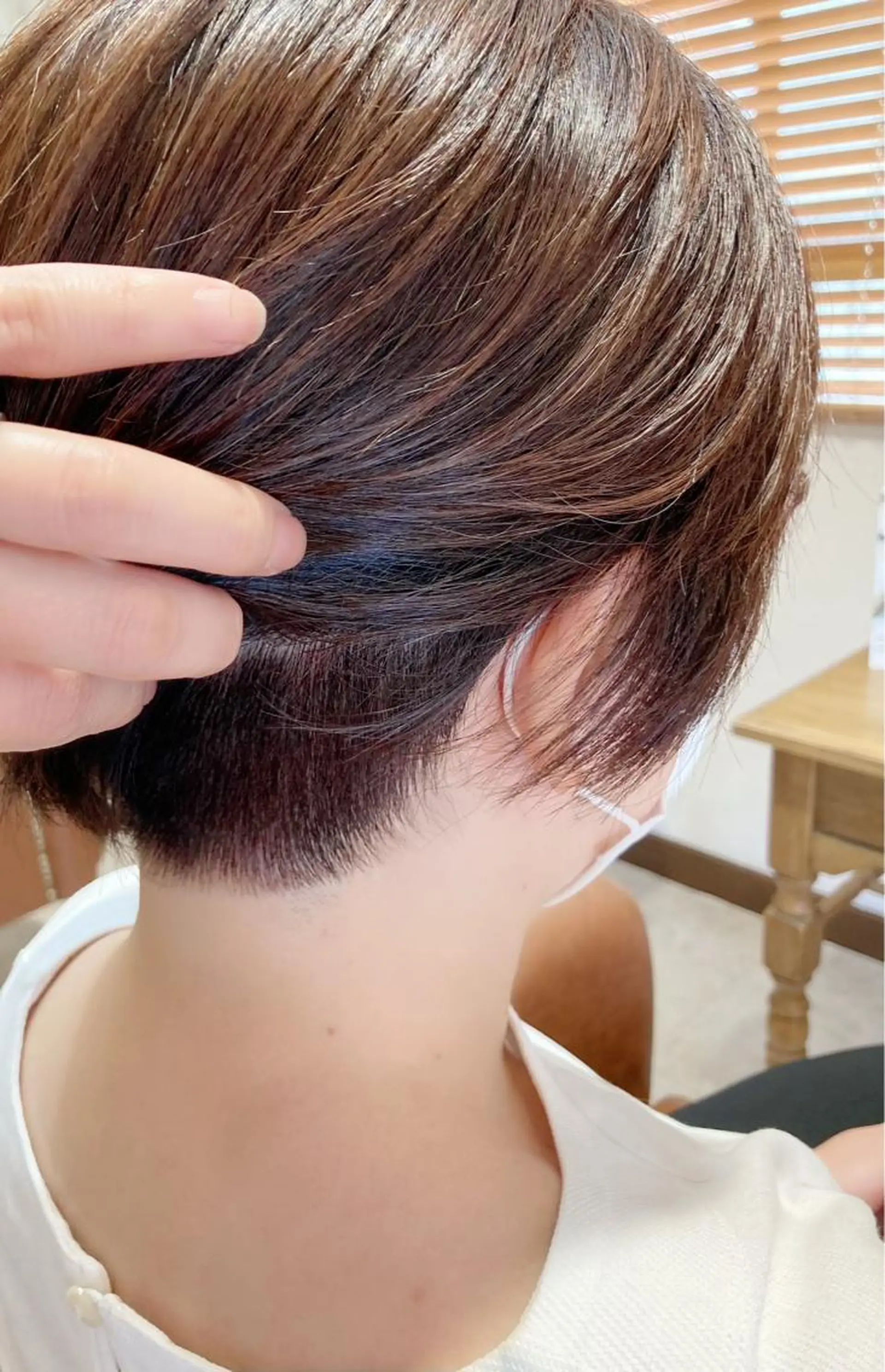 ショート ショートヘア カット fossette okadaのマツエク・マツパデザイン