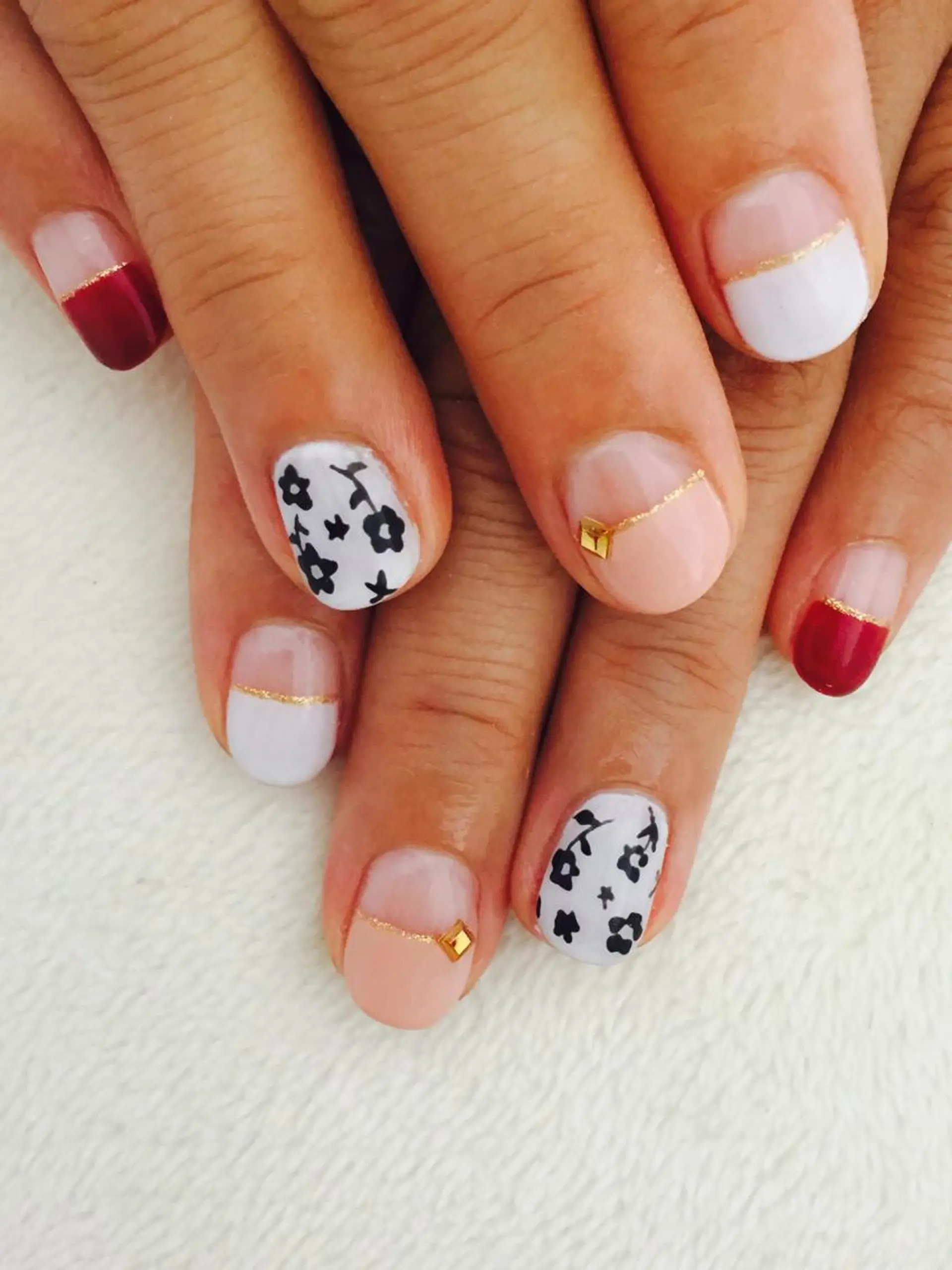 ネイル nail & eyelash Sympa 新横浜所属・𝓢𝔂𝓶𝓹𝓪 𝓜iwako🐰ᩚのネイルデザイン