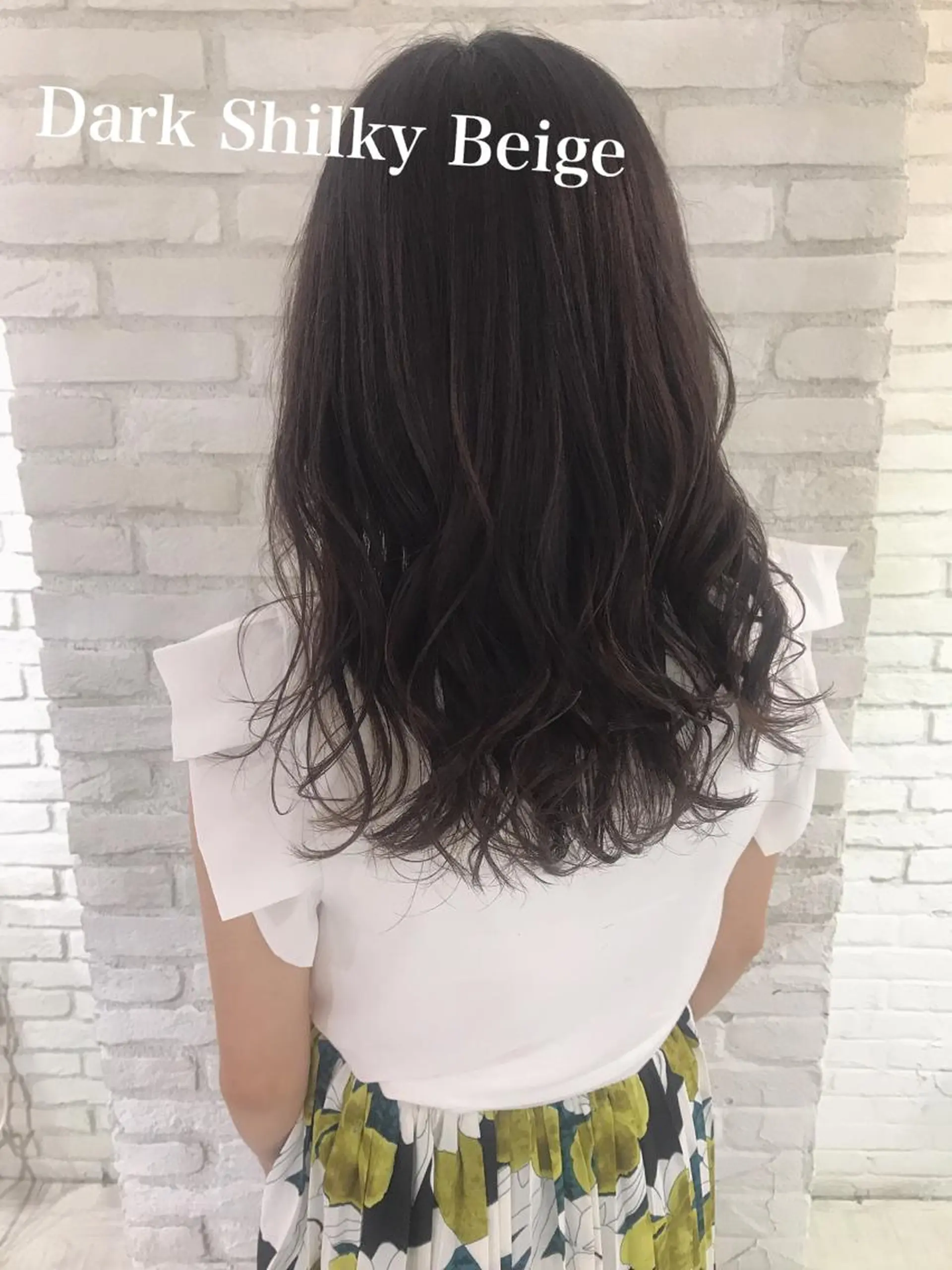 セミロング カラー ブリーチ 透明感カラー ブリーチなしカラー ❣️モテ髪❣️佐野 圭佑のヘアスタイル