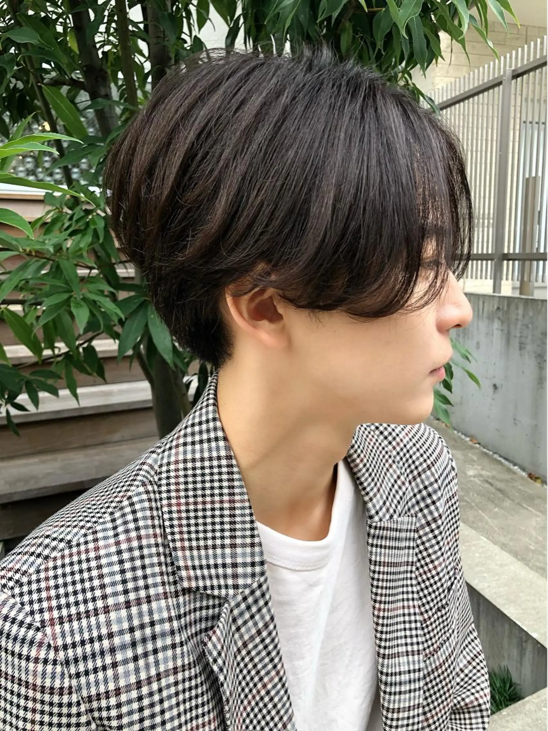 ショート メンズ🍃ナチュラル 韓国風ヘアRENのヘアスタイル