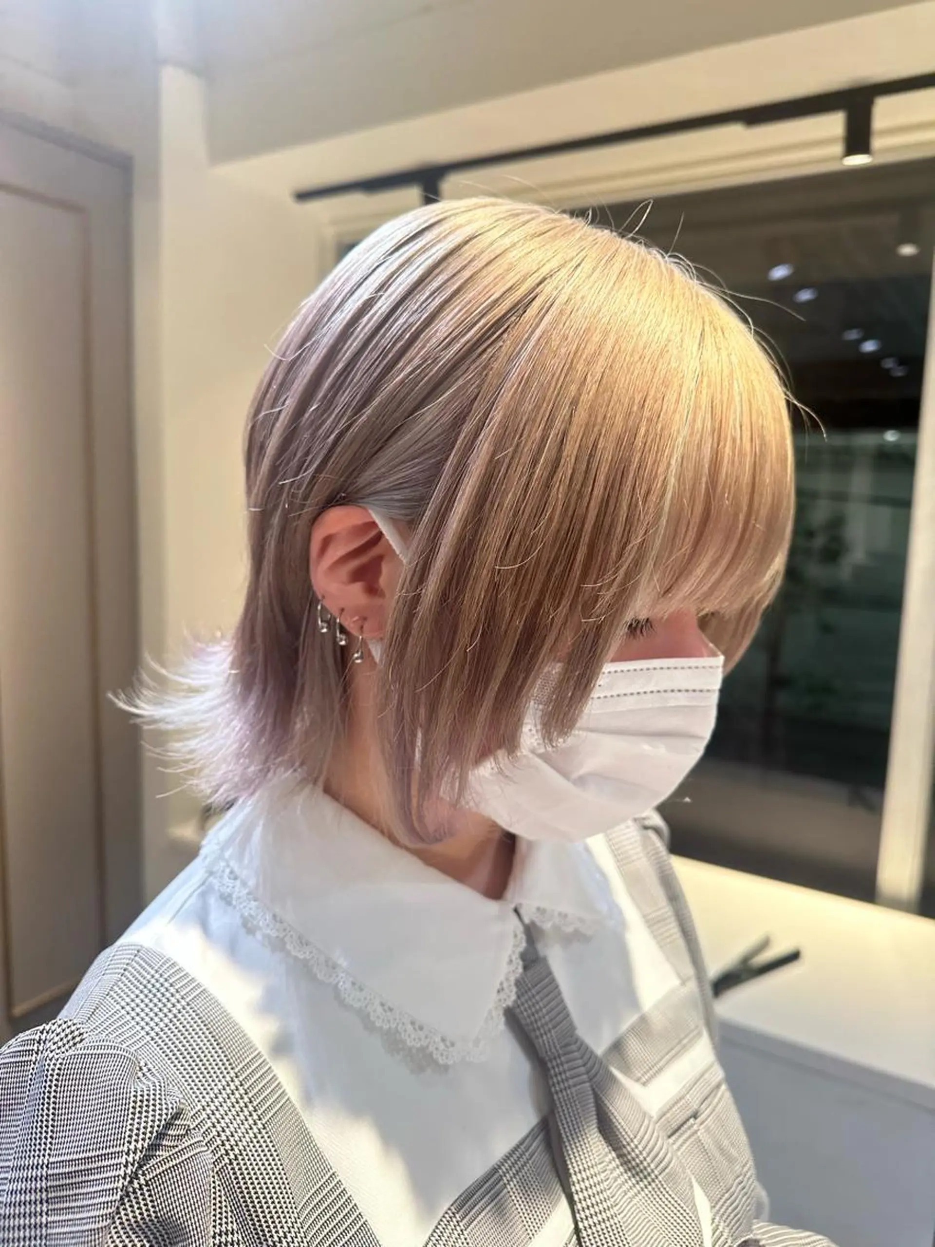 ショート ウルフカット 髪質改善＆縮毛矯正専門店LAMRON所属・☁究極自然な縮毛矯正 ︎︎☁横山寛人︎︎☁のヘアスタイル