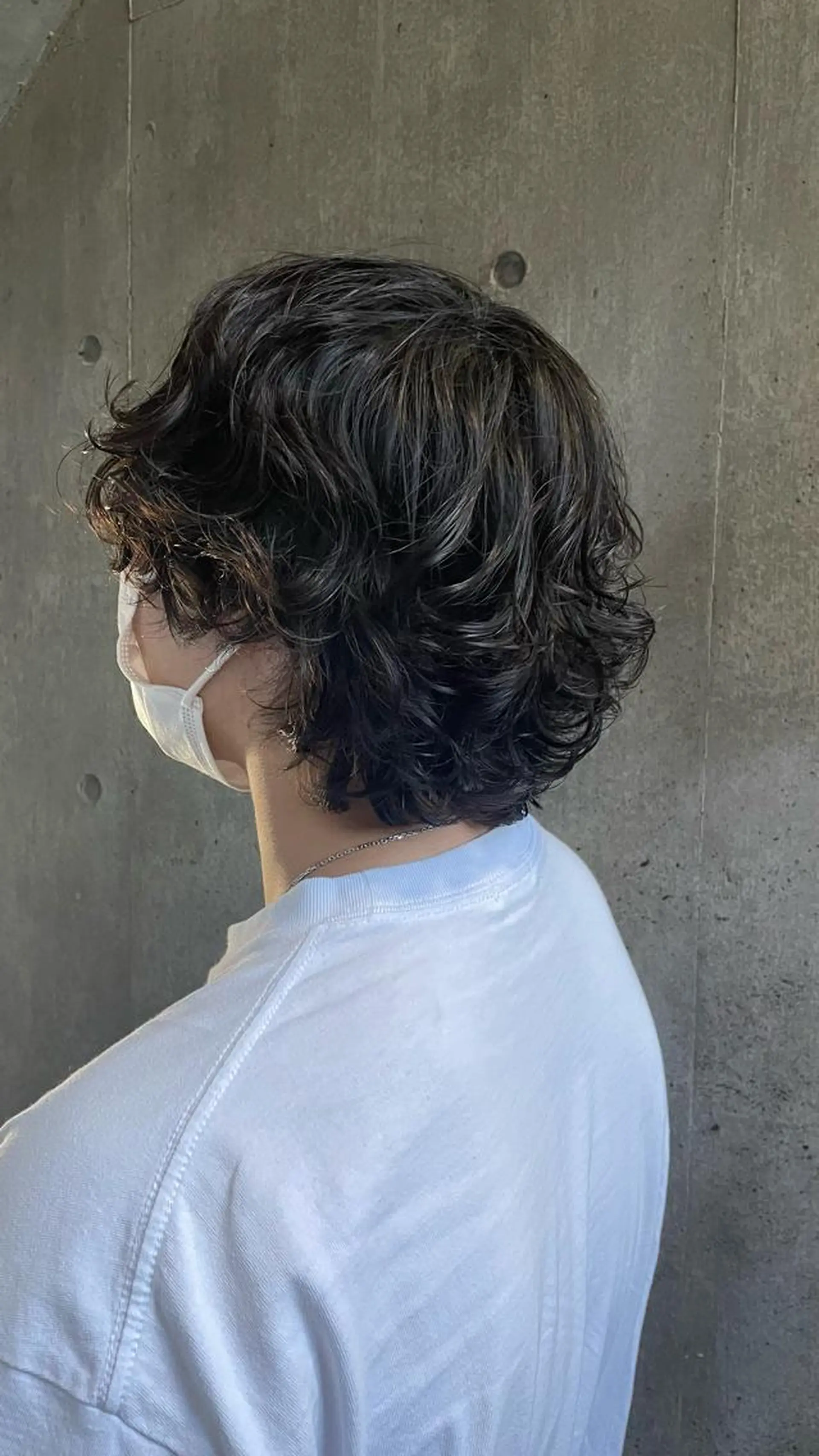 パーマ メンズ 松本平太郎美容室大宮店所属・もりたみかこ 美容師お休み中のヘアスタイル