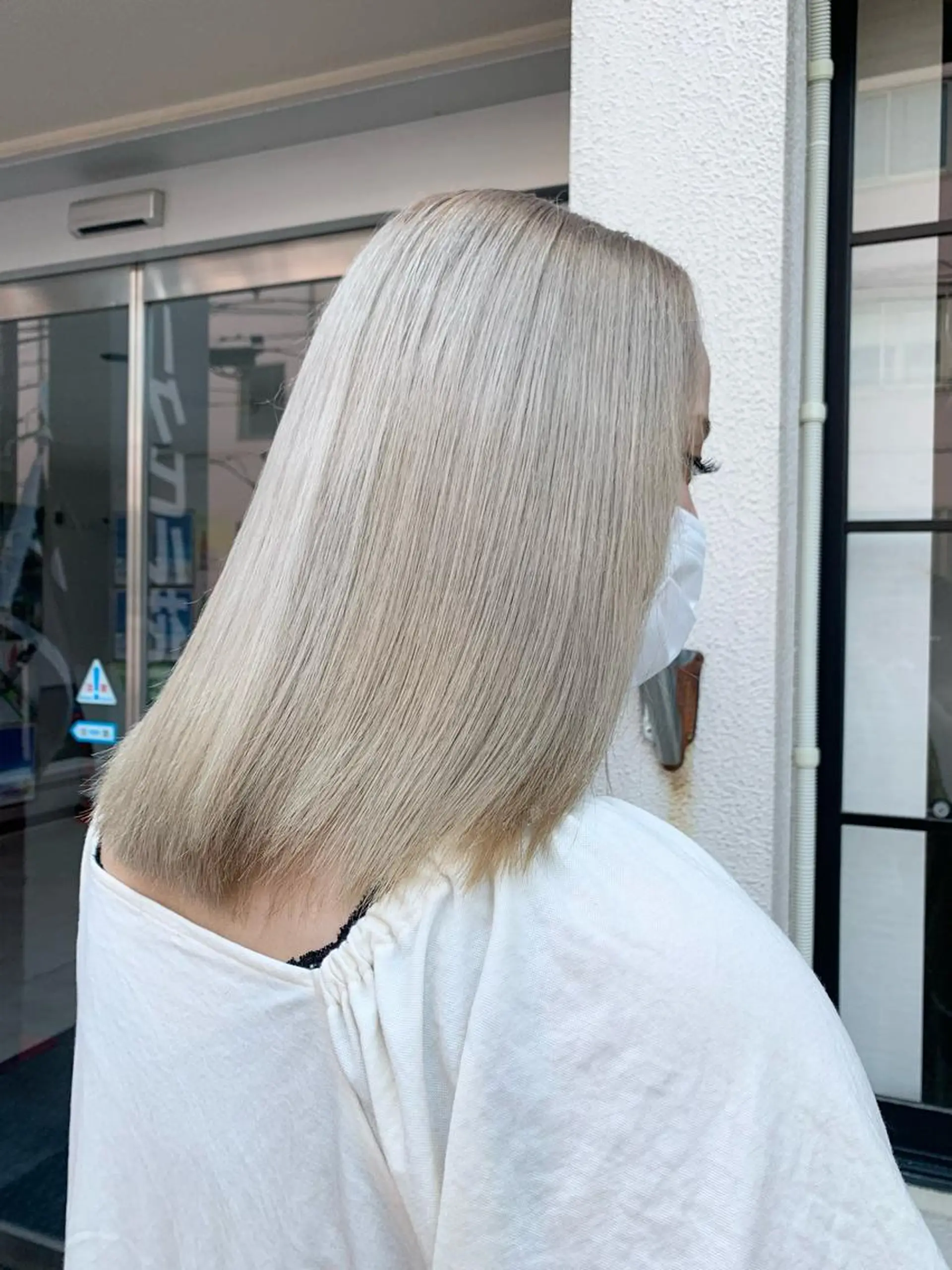 ミディアム ヘアカラー トリートメント 架空〜KAQU〜所属・架空-KAQU- NOGAMIのヘアスタイル