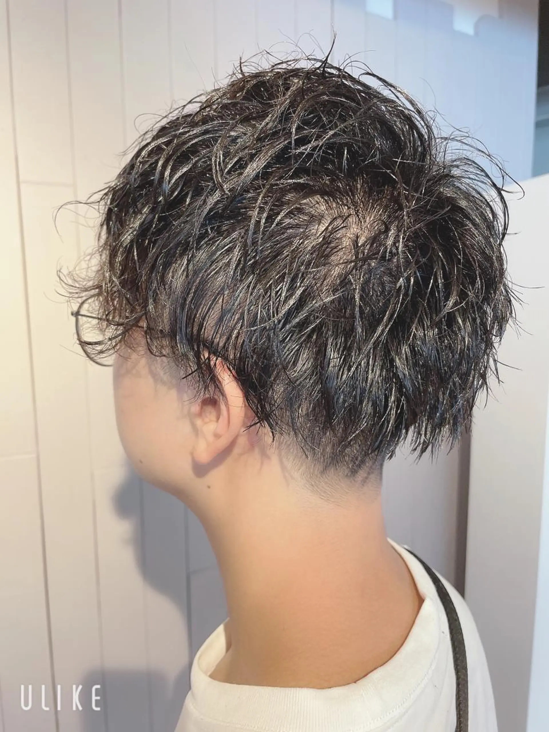 ショート パーマ メンズ メンズパーマ ツイストスパイラルパーマ スパイラルパーマ カット パーマ ❣️モードケイズ塚口 和田一将のヘアスタイル