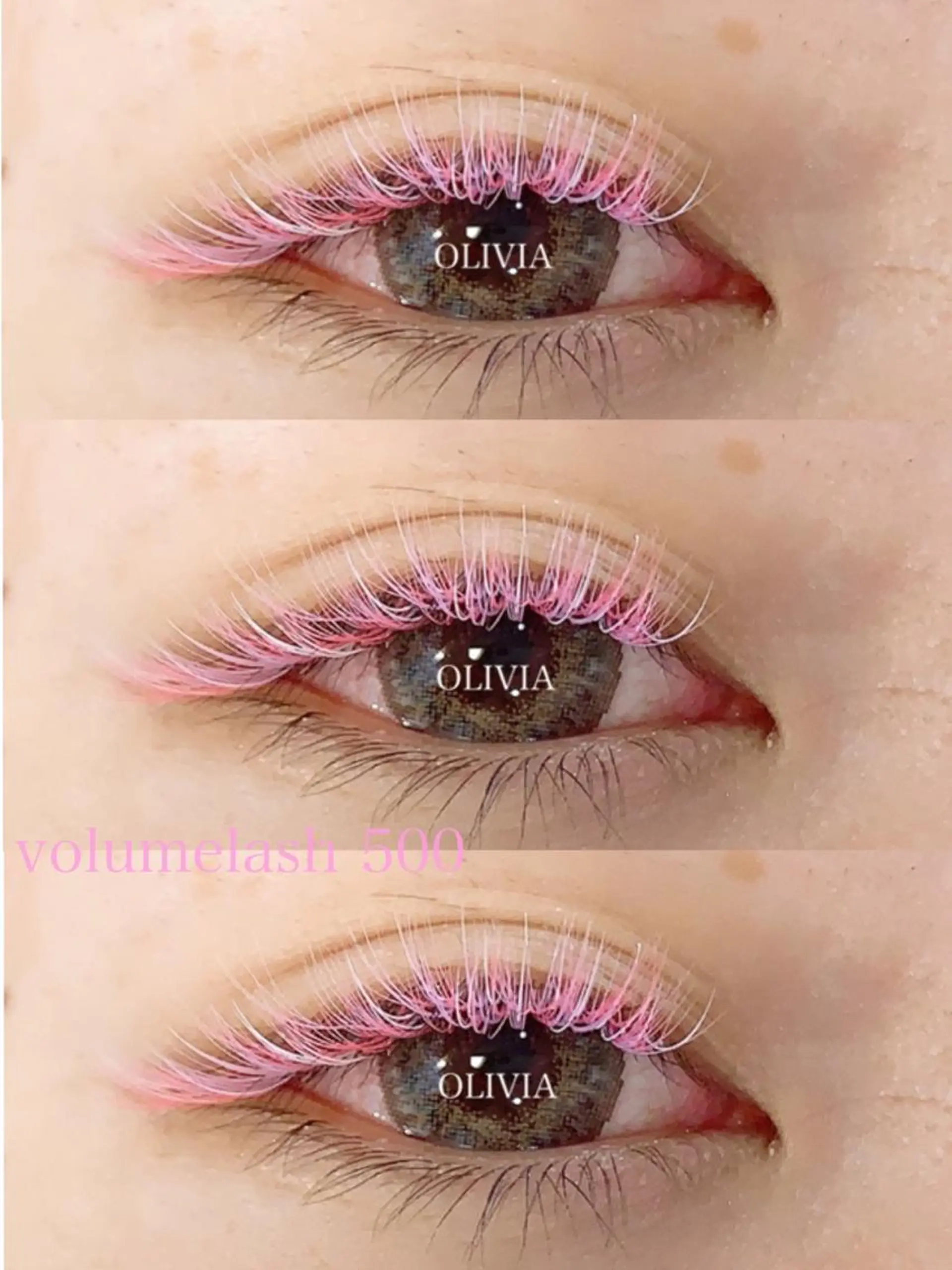 マツエク・マツパ ボリュームラッシュ マツエク olivia 瀬戸 ❤︎アンドヘルシーのマツエク・マツパデザイン