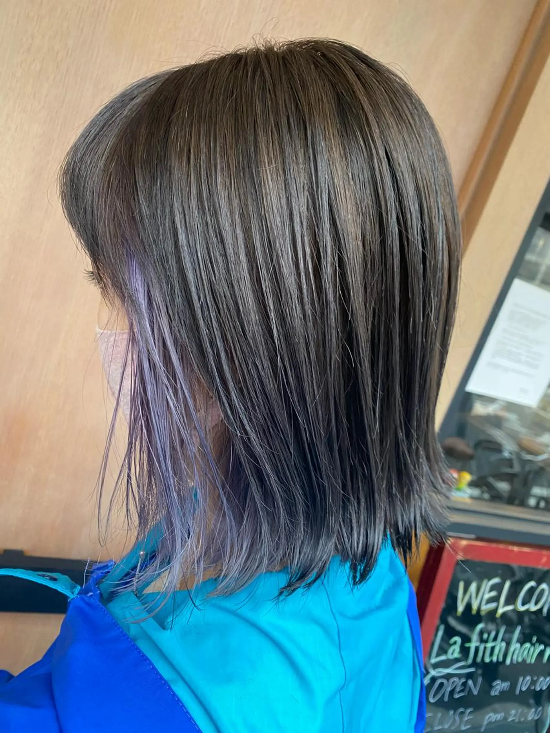 ミディアム ヘアカラー トリートメント sail所属・sail ミウのヘアスタイル