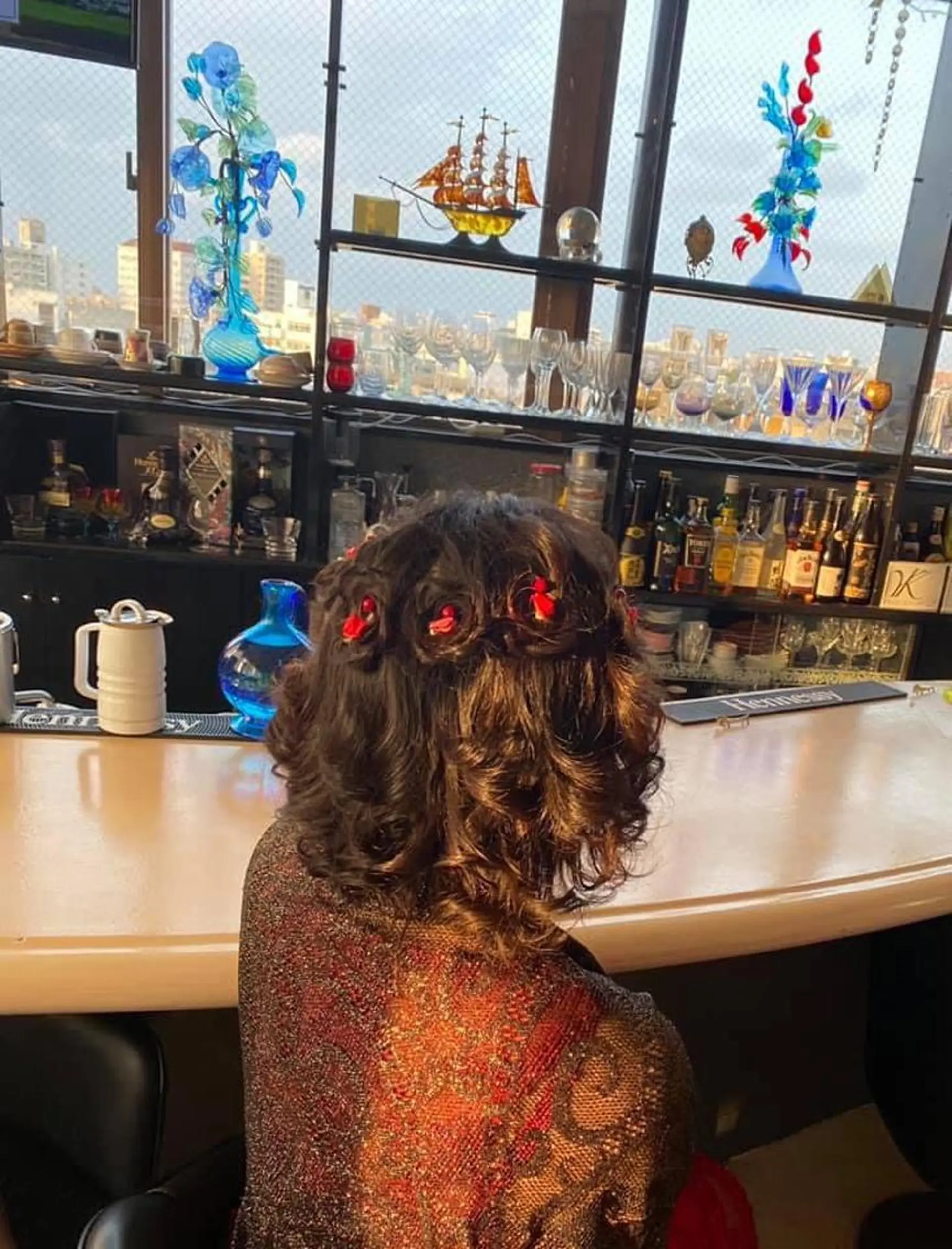 セミロング 銀河 ティンガーラのヘアスタイル