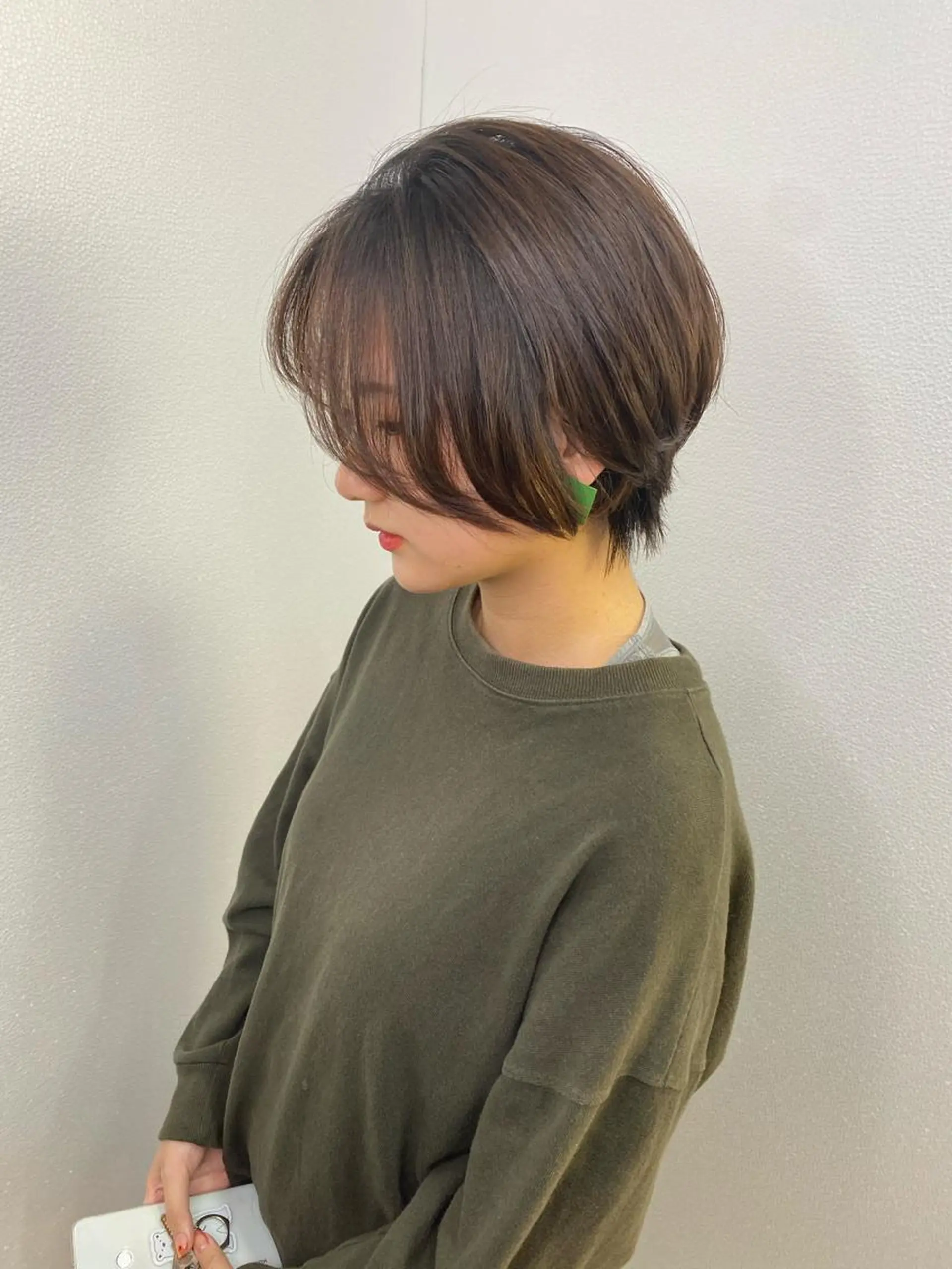 ショート カット ヘアカラー トリートメント en Siena所属・en Siena エンシエナのヘアスタイル