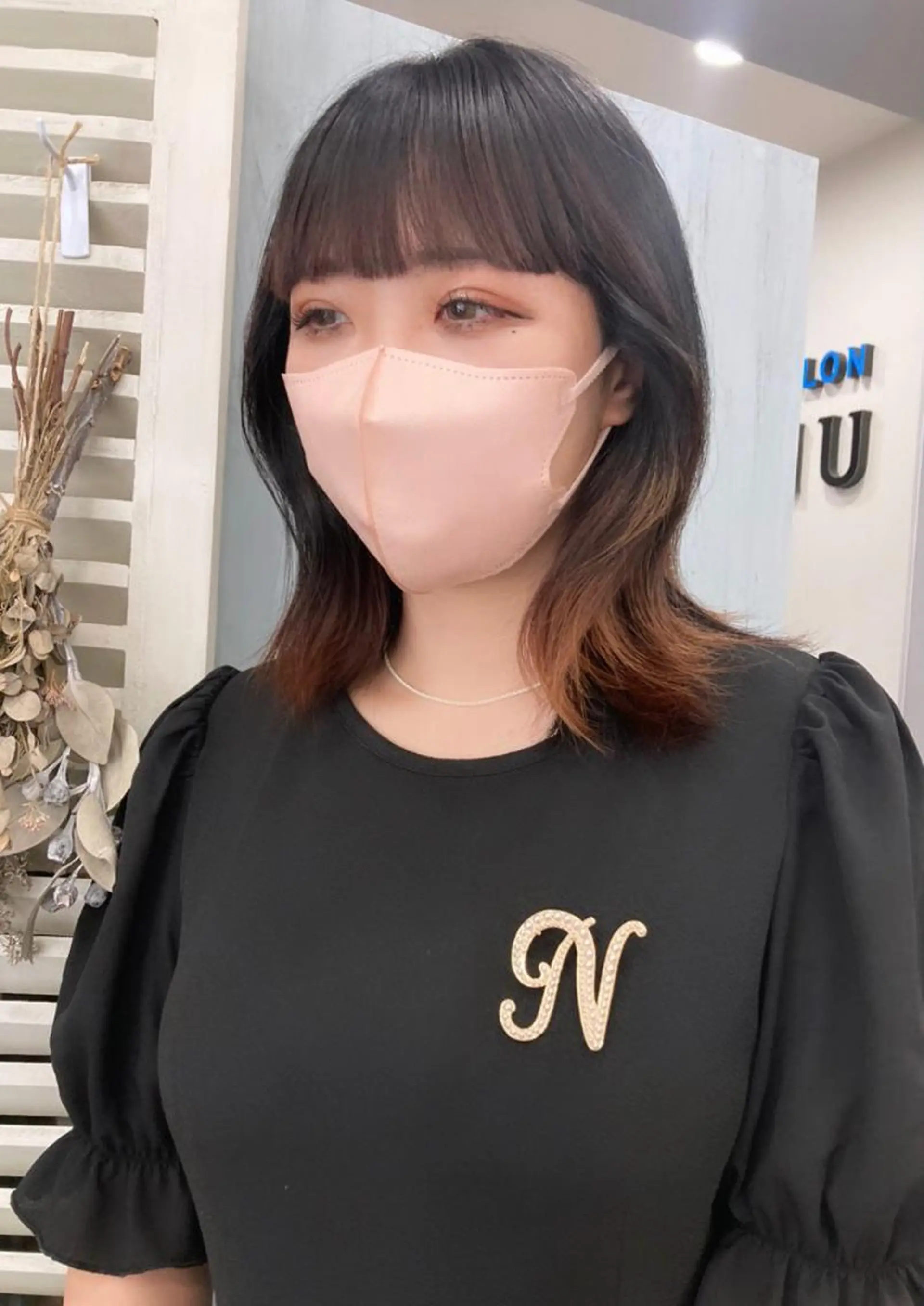 ミディアム ヘアアレンジ くびれヘア デート ヨシンモリ 韓国風ヘア 韓国メイクサロン YUKINA東京のその他イメージ