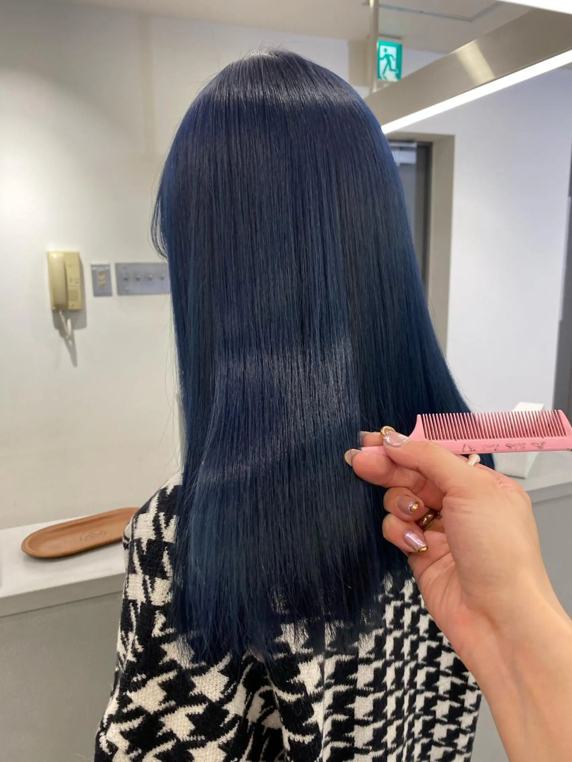 ロング 韓国風ヘア ヘアカラー ハイトーン特化サロン 🍑momo🍑のヘアスタイル