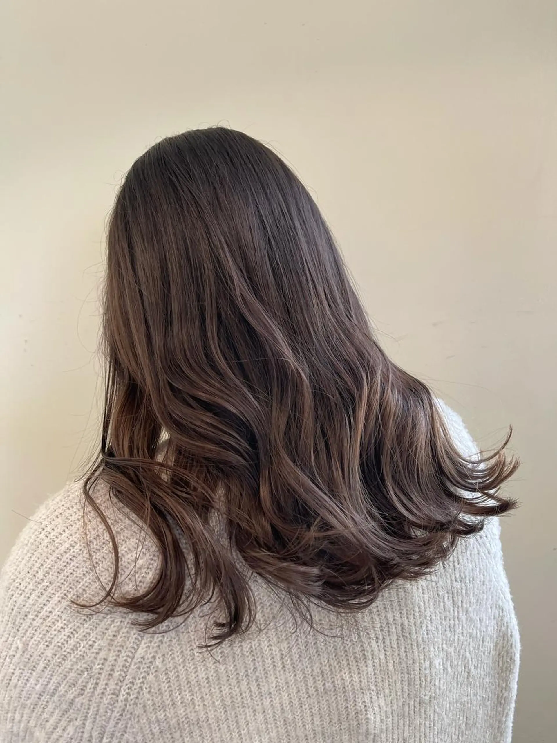 セミロング オーブヘアカメリア枚方店所属・AUBE HAIR 首藤優弥のヘアスタイル