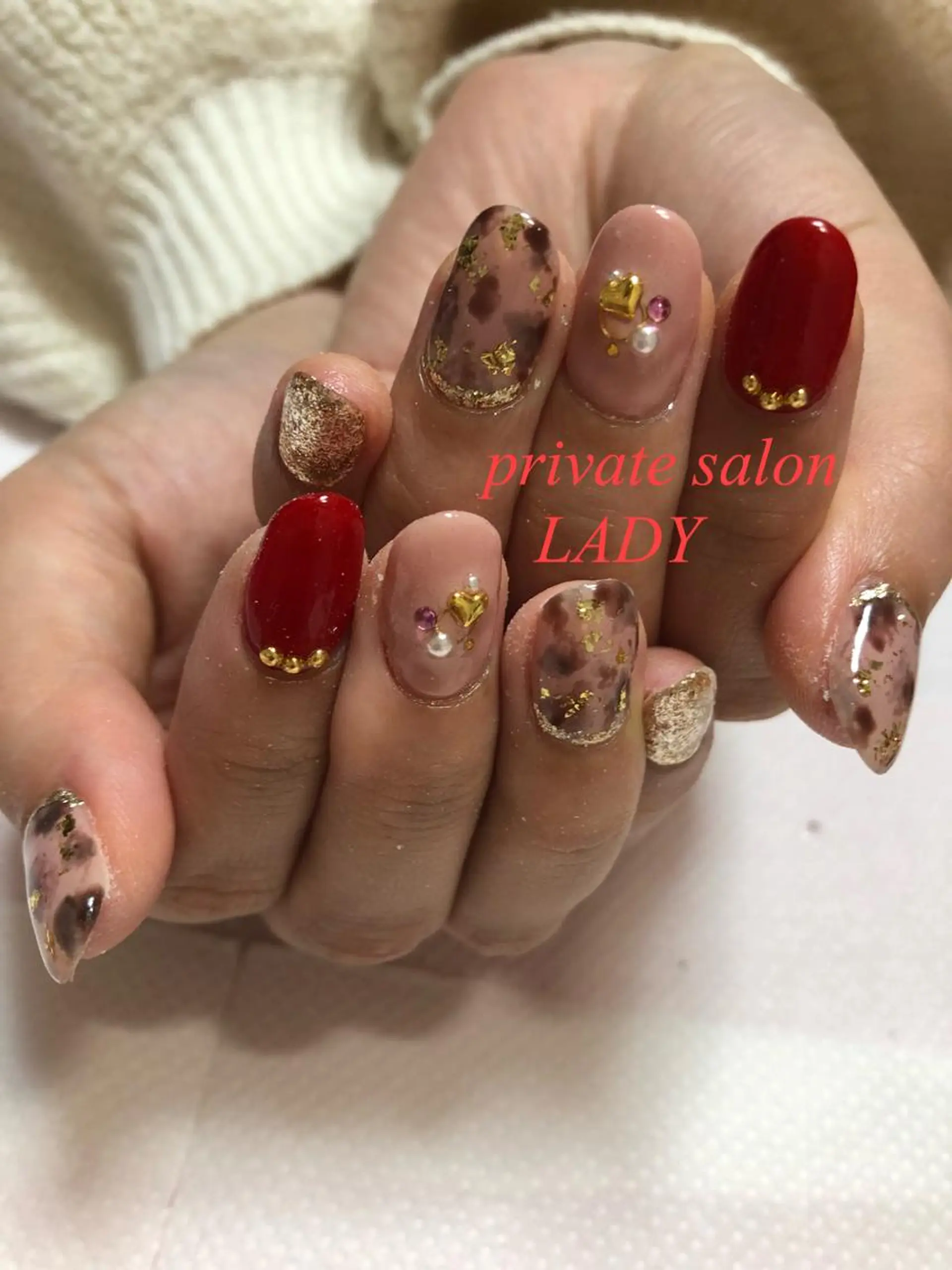 ネイル 桜田 麻菜のネイルデザイン