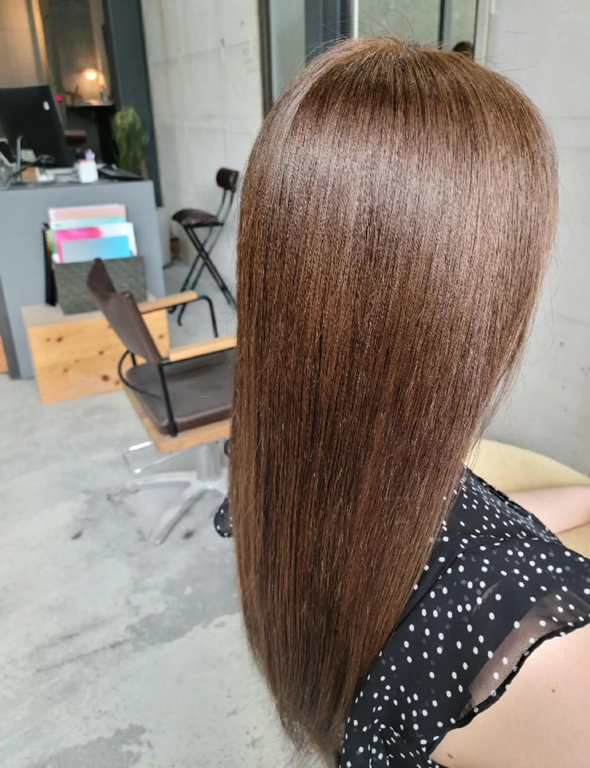 ロング カラー アッシュ ラベンダーカラー ラベンダーアッシュ カット ヘアカラー トリートメント terra✂️川嶋 大輔のヘアスタイル
