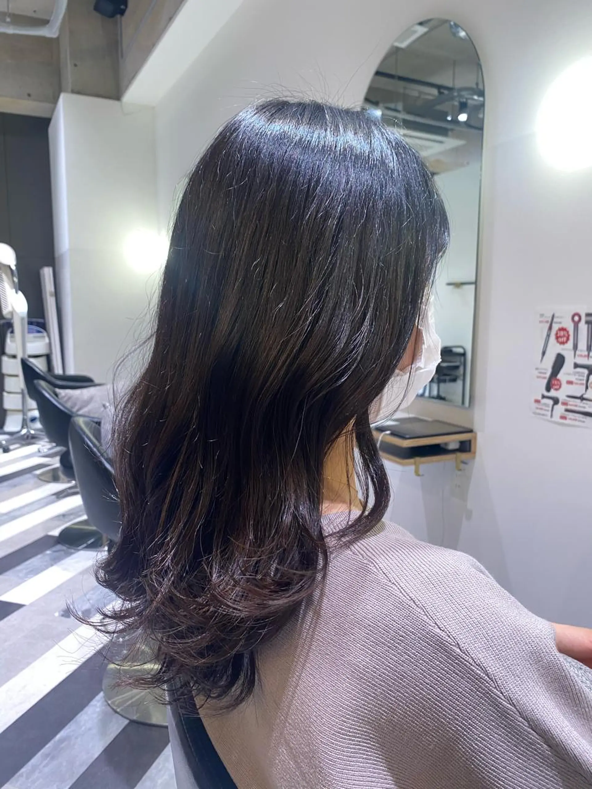 セミロング ヘアカラー トリートメント ヘッドスパ ✨あなたのお悩み解消 美容師✨TOMOKAのヘアスタイル