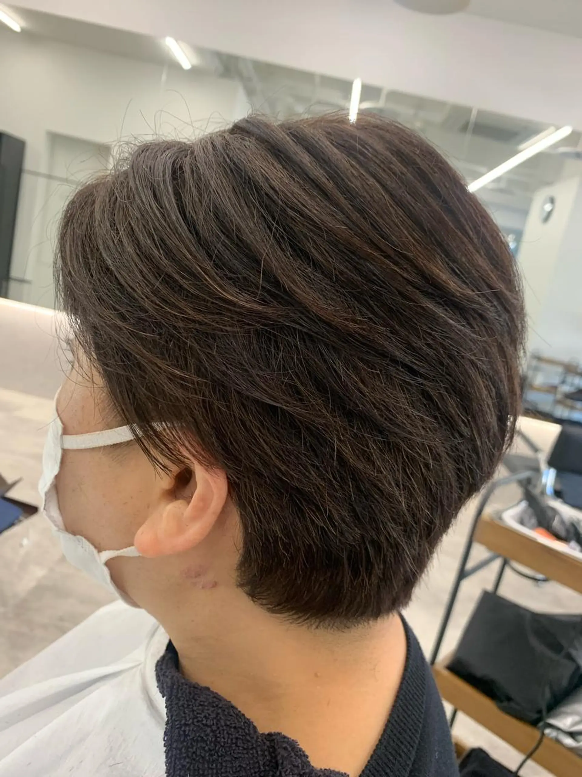 ショート カラー ハンサムショート ショートヘア KANGOL SALON　富山 セントラル所属・清水 理恵子のヘアスタイル