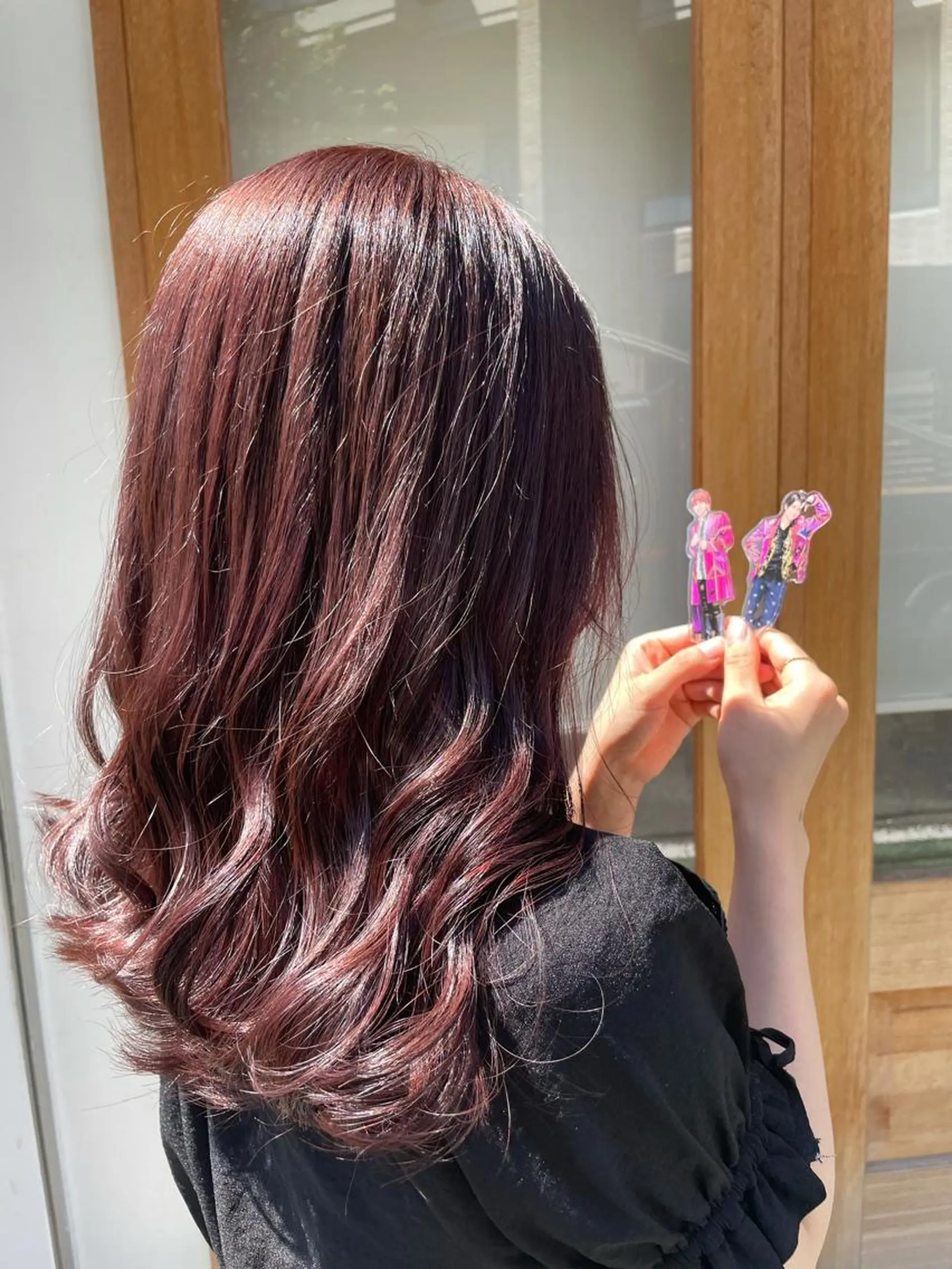 セミロング カラー ヘアアレンジ REONA🪽✨ 日常に馴染む髪🫧のヘアスタイル