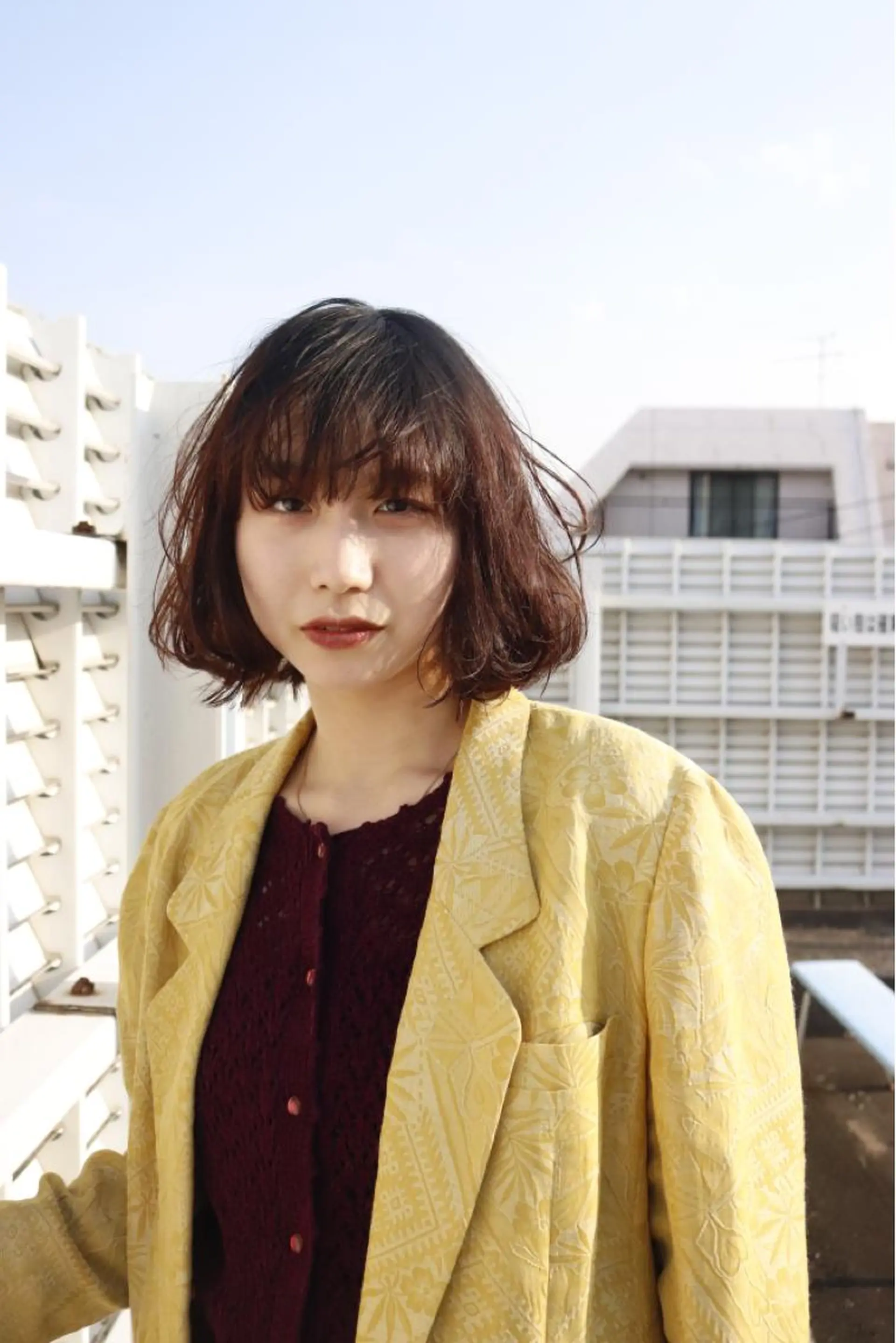 ショート ボブ 大内田 凌馬のヘアスタイル