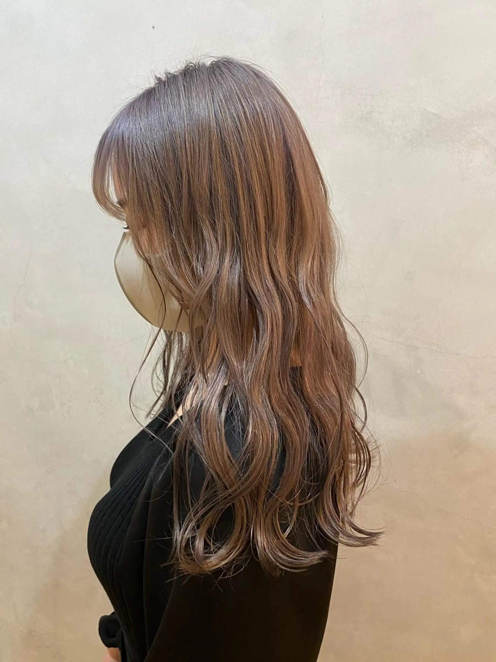 ロング カラー パーマ ヘアアレンジ メンズ キッズ ネイル マツエク・マツパ ヘアカラー トリートメント m sakiのヘアスタイル
