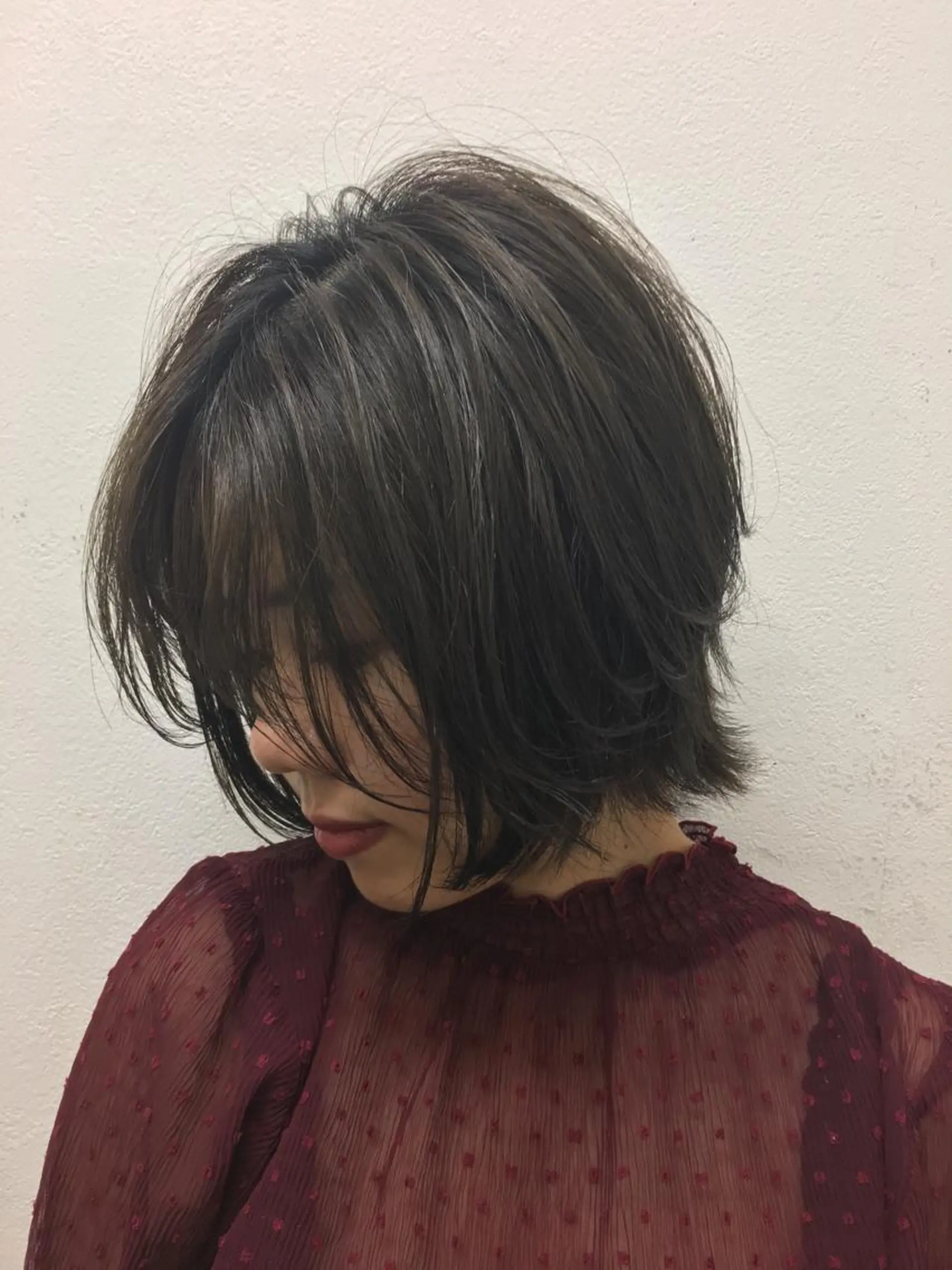 ショート カラー 韓・中華美女ヘア 🇰🇷×🇨🇳のヘアスタイル