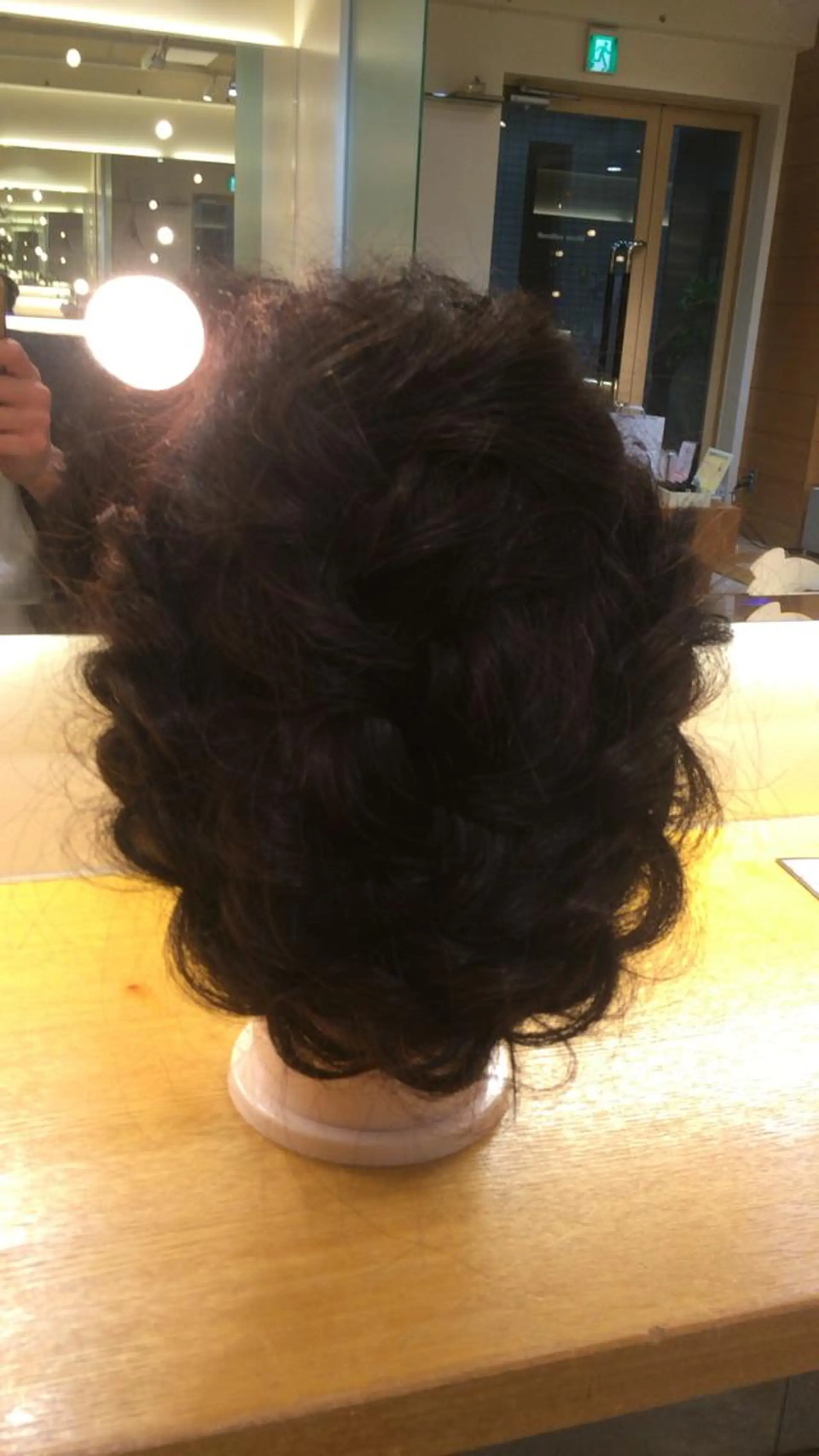 ロング カラー パーマ ヘアアレンジ メンズパーマの巨匠 鈴木純のヘアスタイル