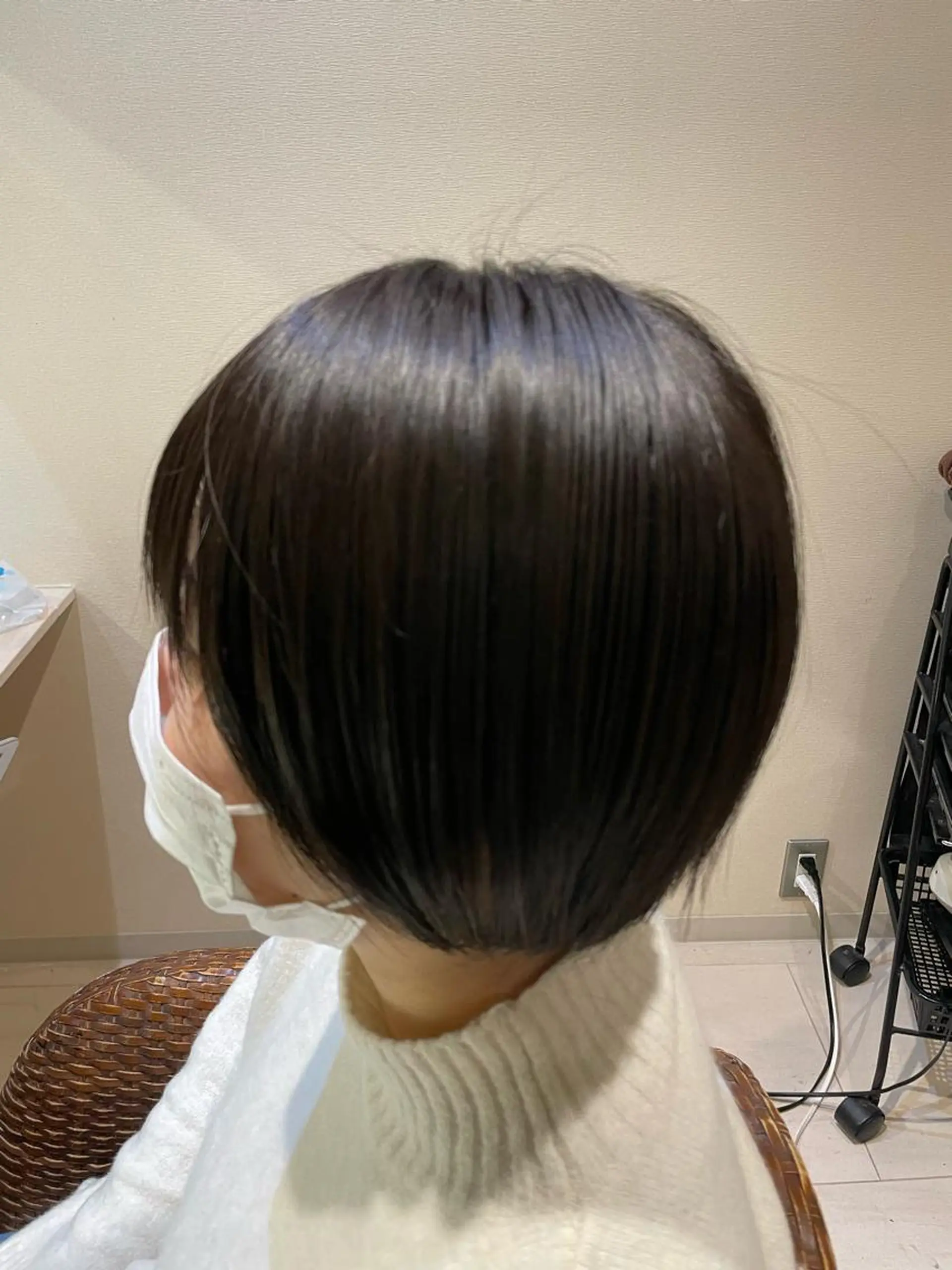 ショート カラー 白取 星矢のヘアスタイル