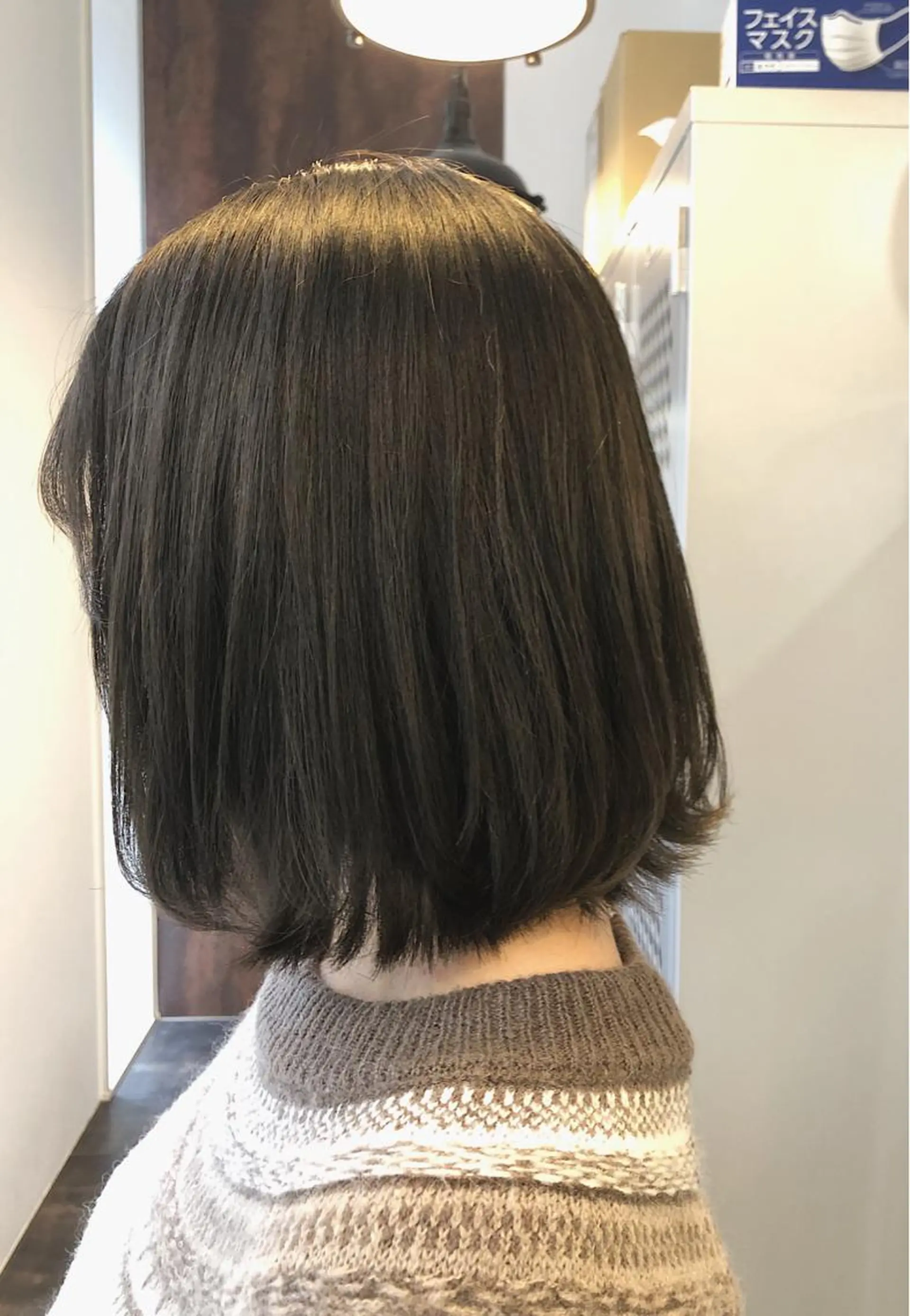 ショート カラー mai🐷髪質改善 🖤透ける暗髪🖤のヘアスタイル