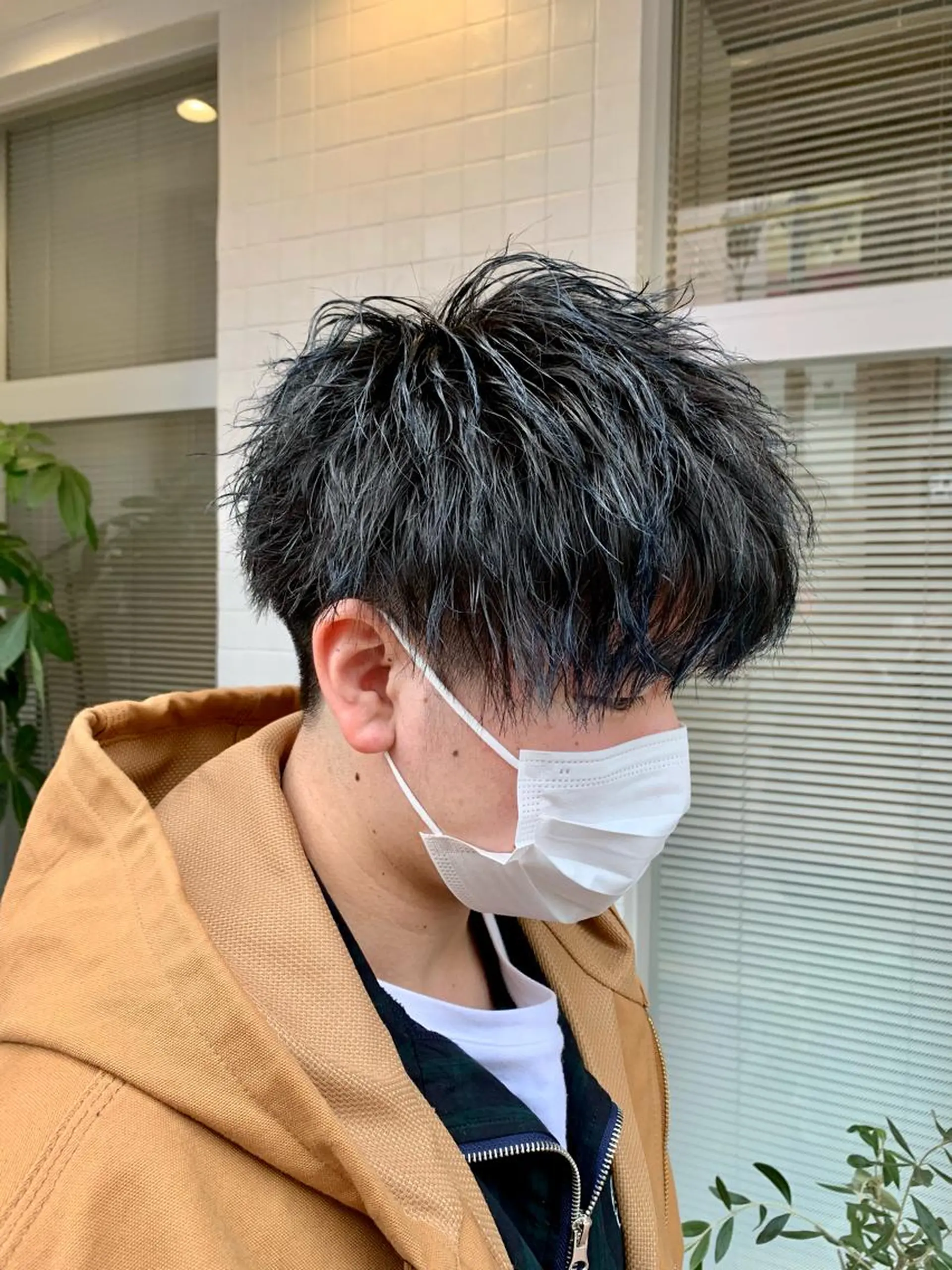 メンズ カット パーマ THEDAY所属・ショート特化 🍀門脇良樹🍀のヘアスタイル
