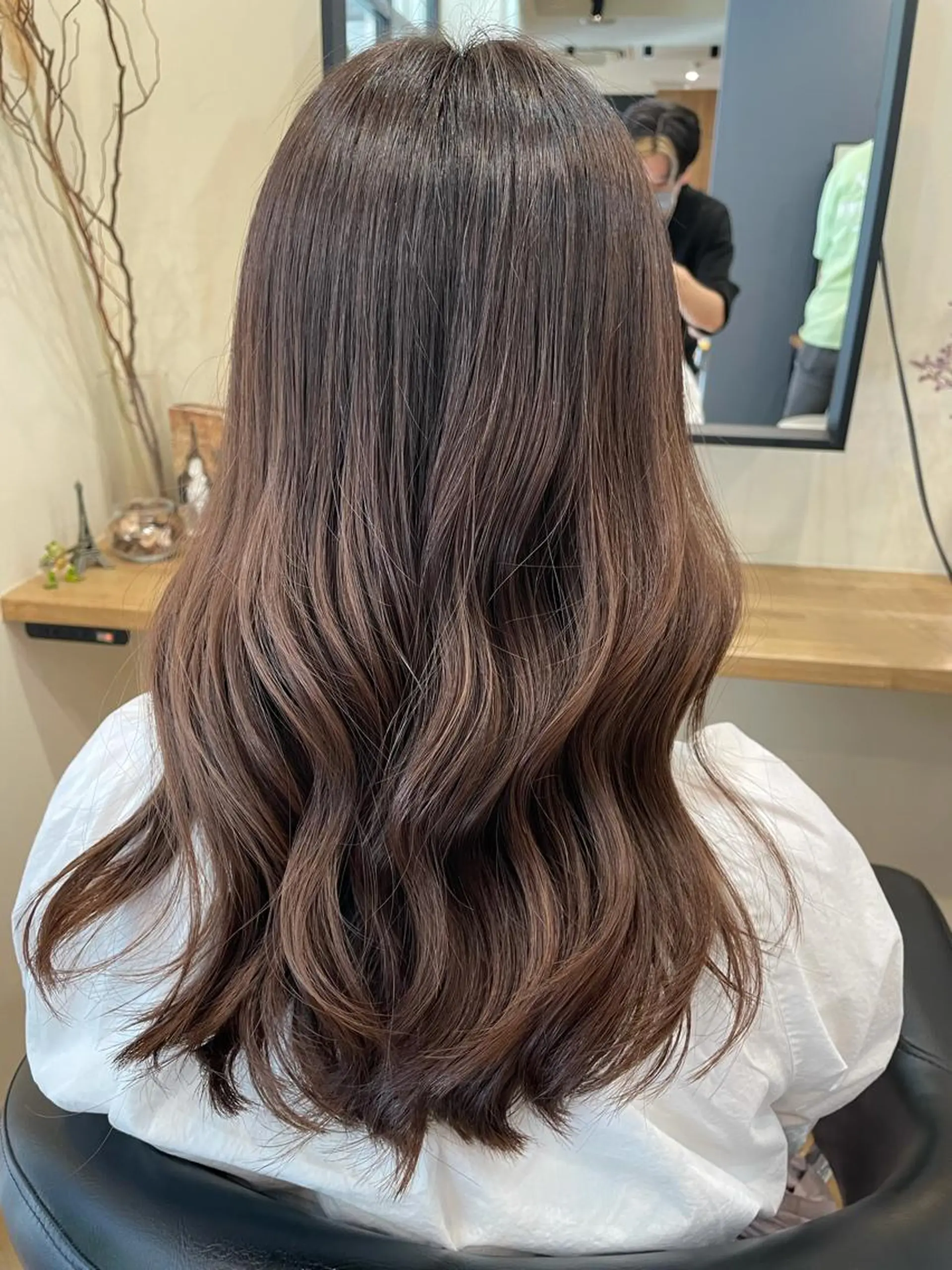 ロング ヘアカラー 韓国ヘア/レイヤー 🇰🇷/艶髪/長橋のヘアスタイル