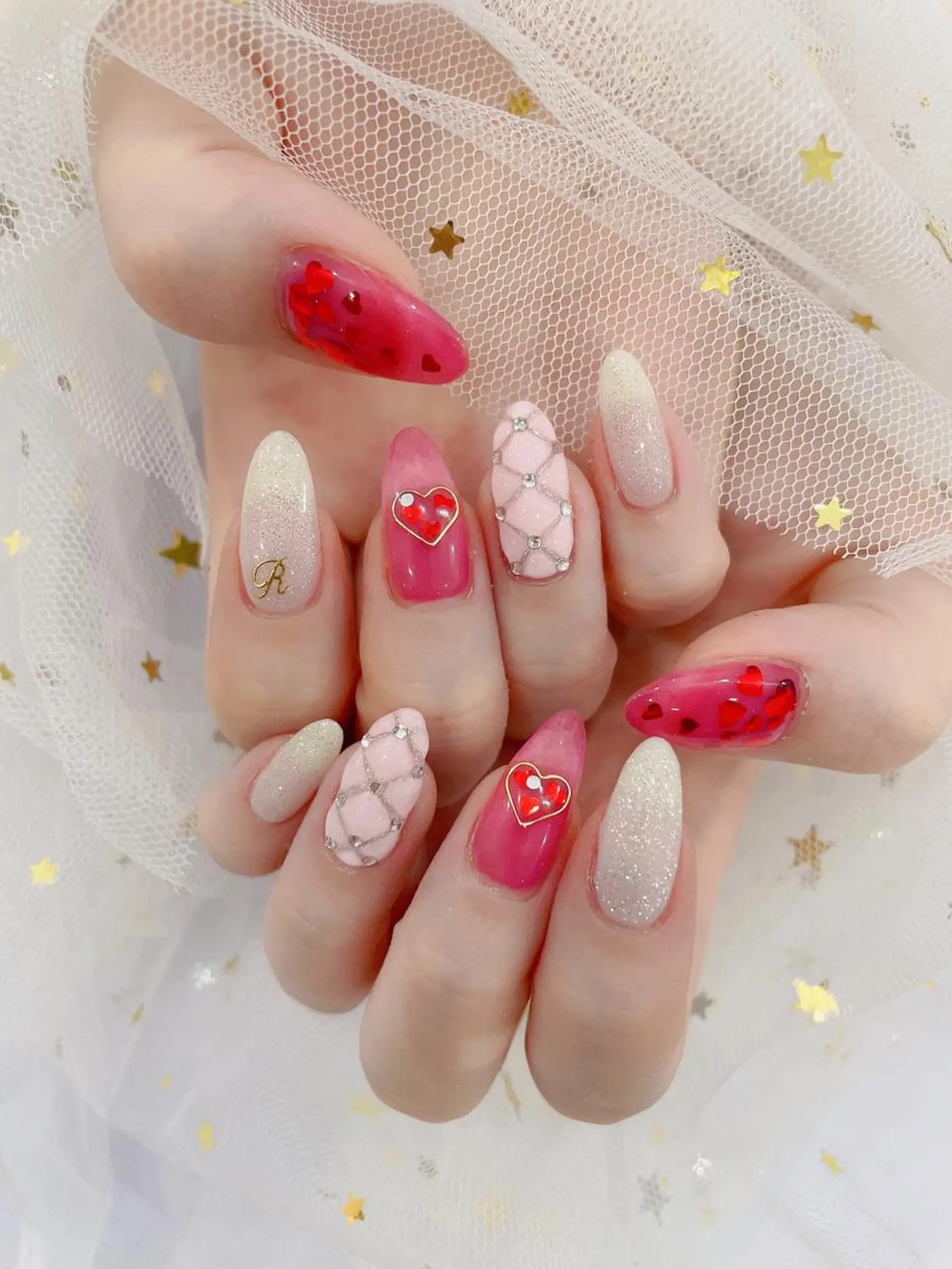 ミディアム ネイル cho nailのネイルデザイン