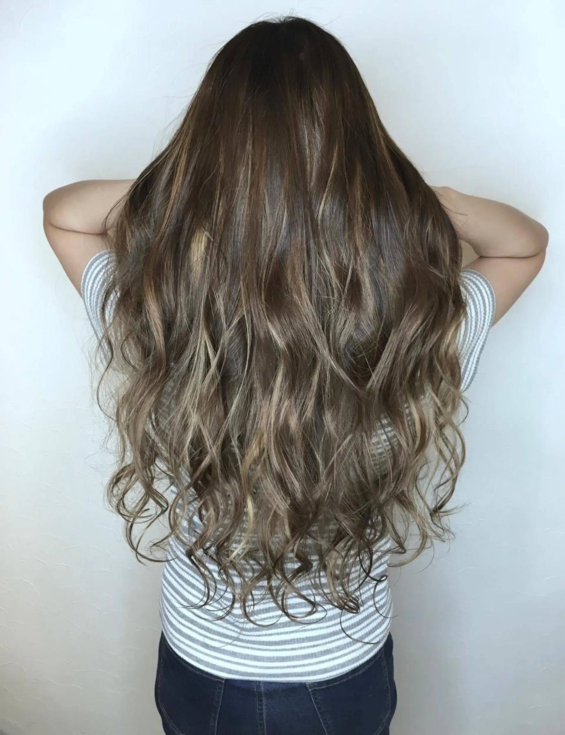 ロング カラー カット ヘアカラー トリートメント MARDI GRAS 蘭丸のヘアスタイル