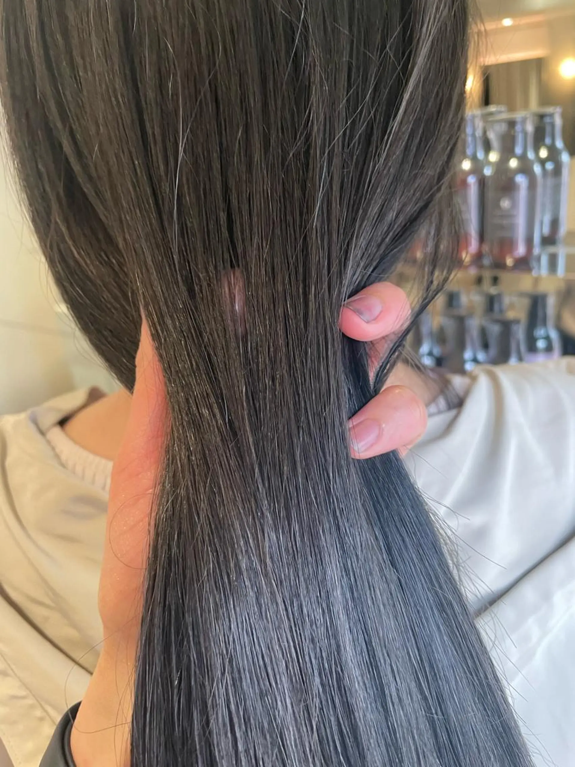 ロング カラー 縮毛矯正 🪞透け感hair 🪞honokaのヘアスタイル
