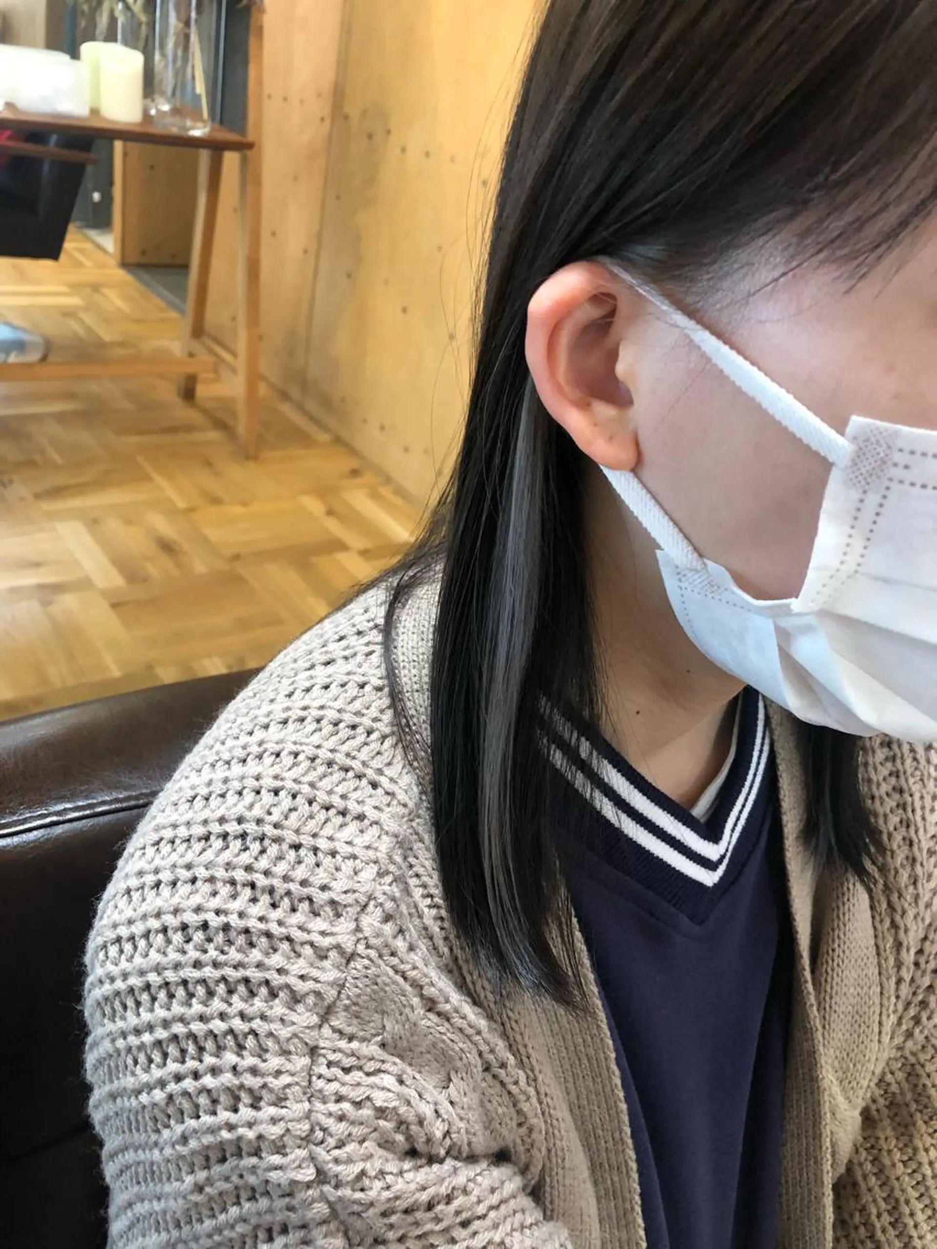 ミディアム カラー LaciTa hair design所属・吉村 萌のヘアスタイル