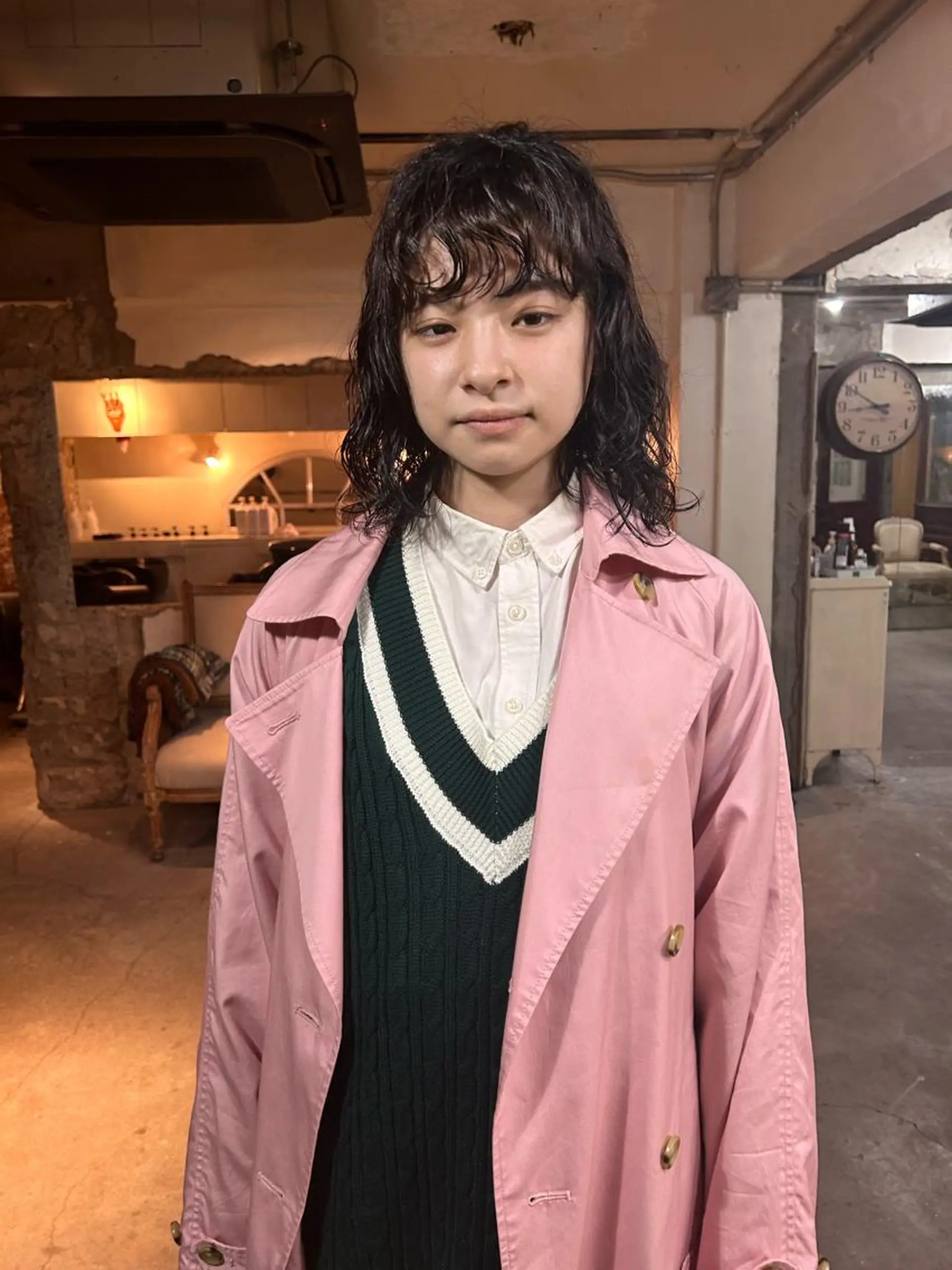 ミディアム パーマ お任せヘア☘️☘️ 及川渚のヘアスタイル