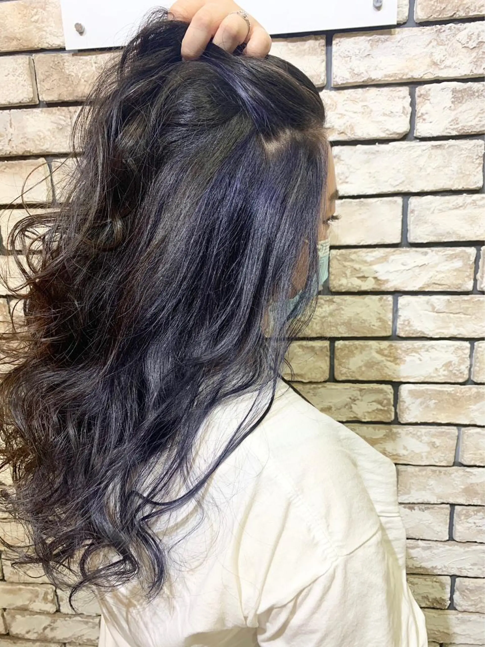 セミロング カラー メンズ💫カット& パーマ💫takaのヘアスタイル