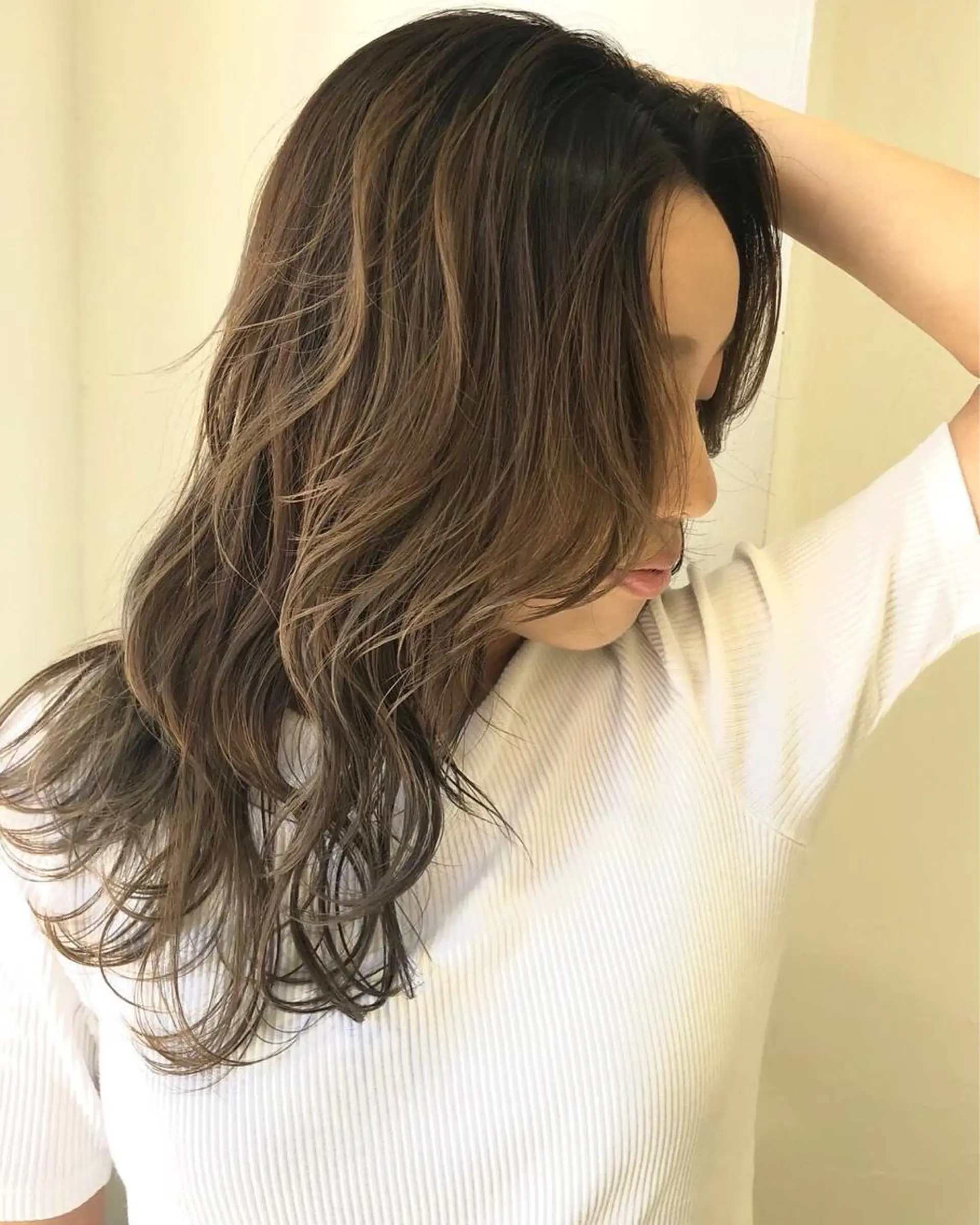 セミロング カラー 12月特別価格⚡️ 🌈岩田怜子🌈のヘアスタイル