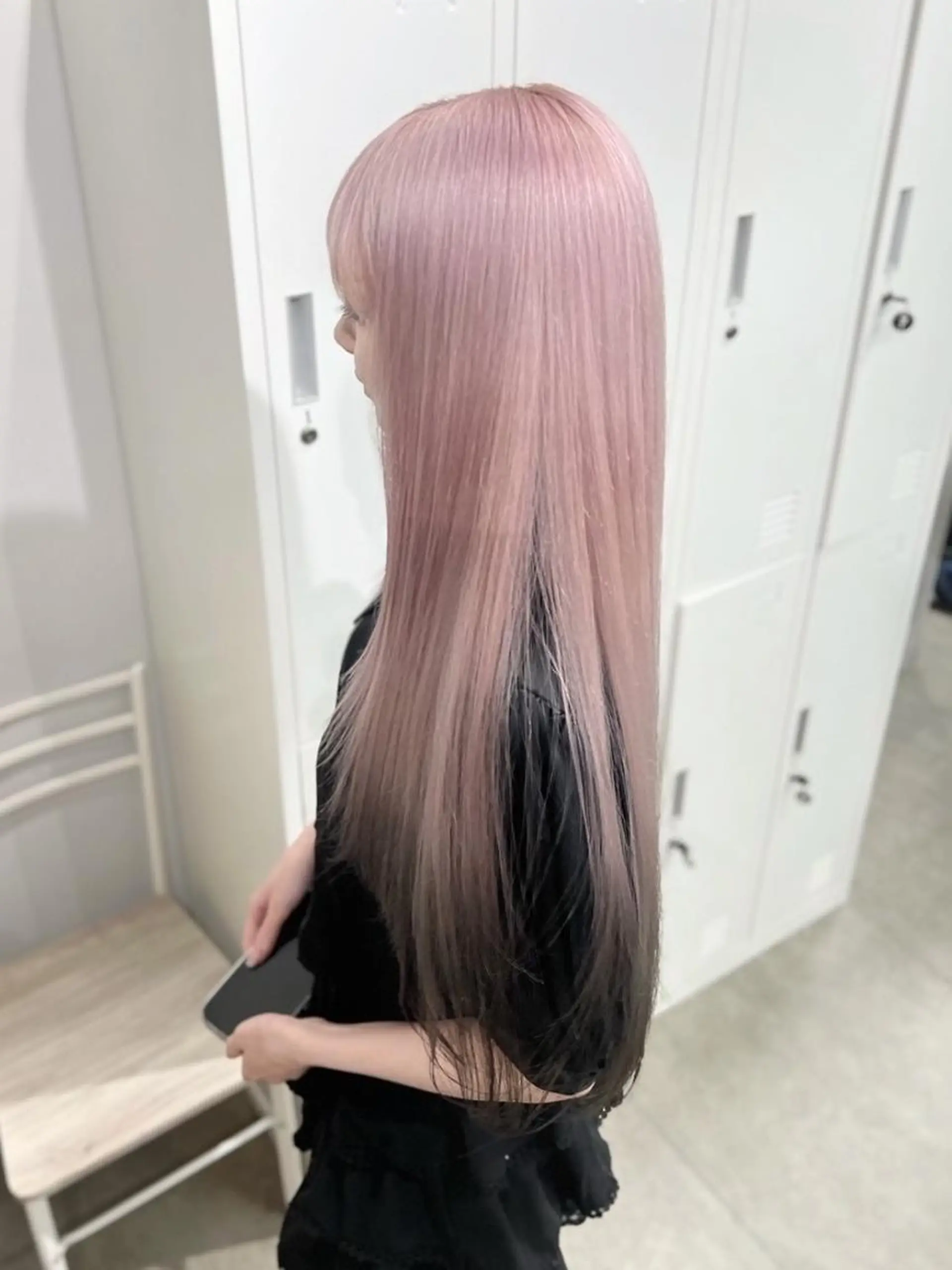 ロング カラー ブリーチ ダブルカラー ヘアカラー トリートメント ✨【公式】 juhl.横浜✨のヘアスタイル