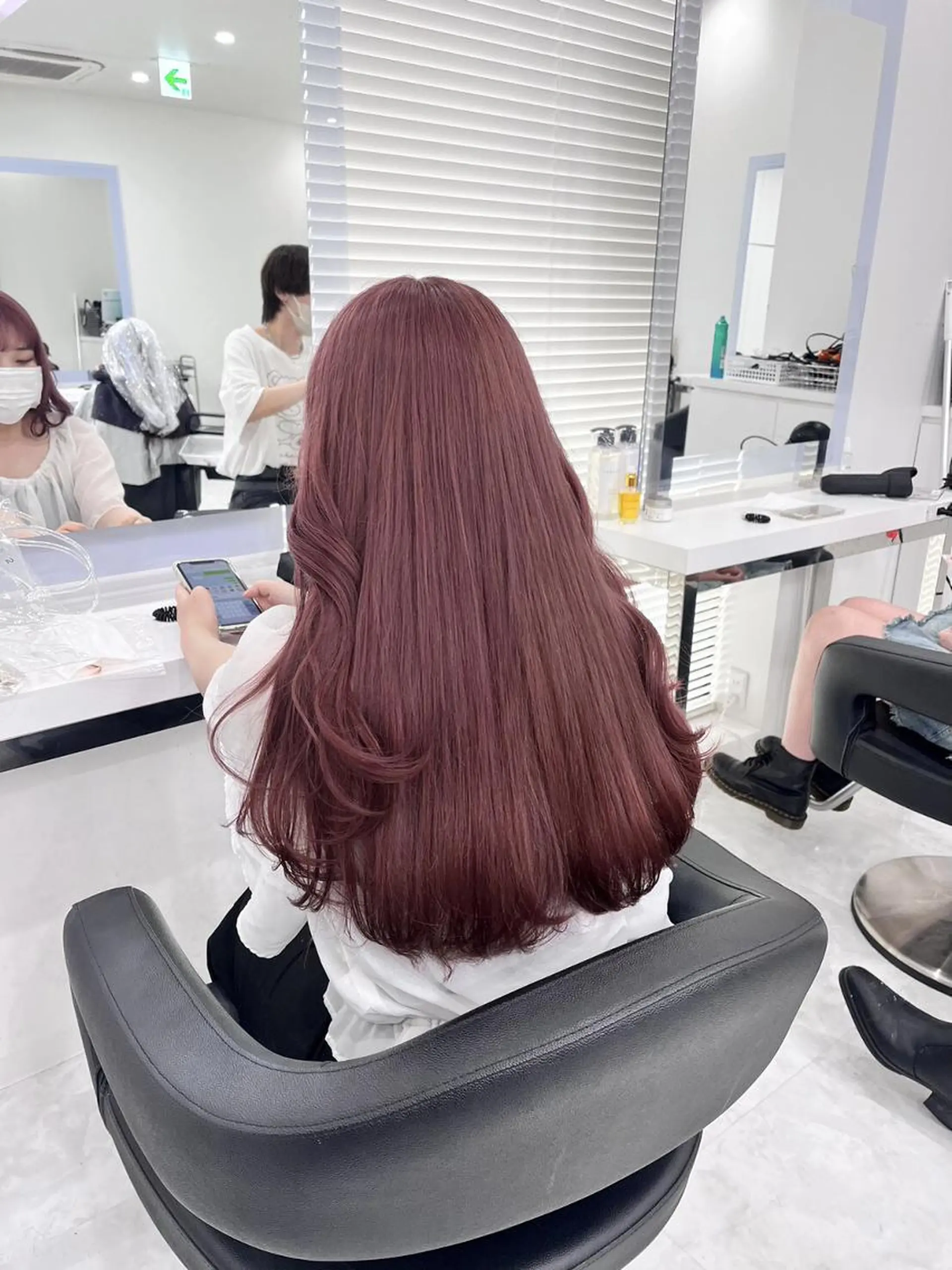 カラー トレンド暖色ヘア♥️ miu♥️のヘアスタイル