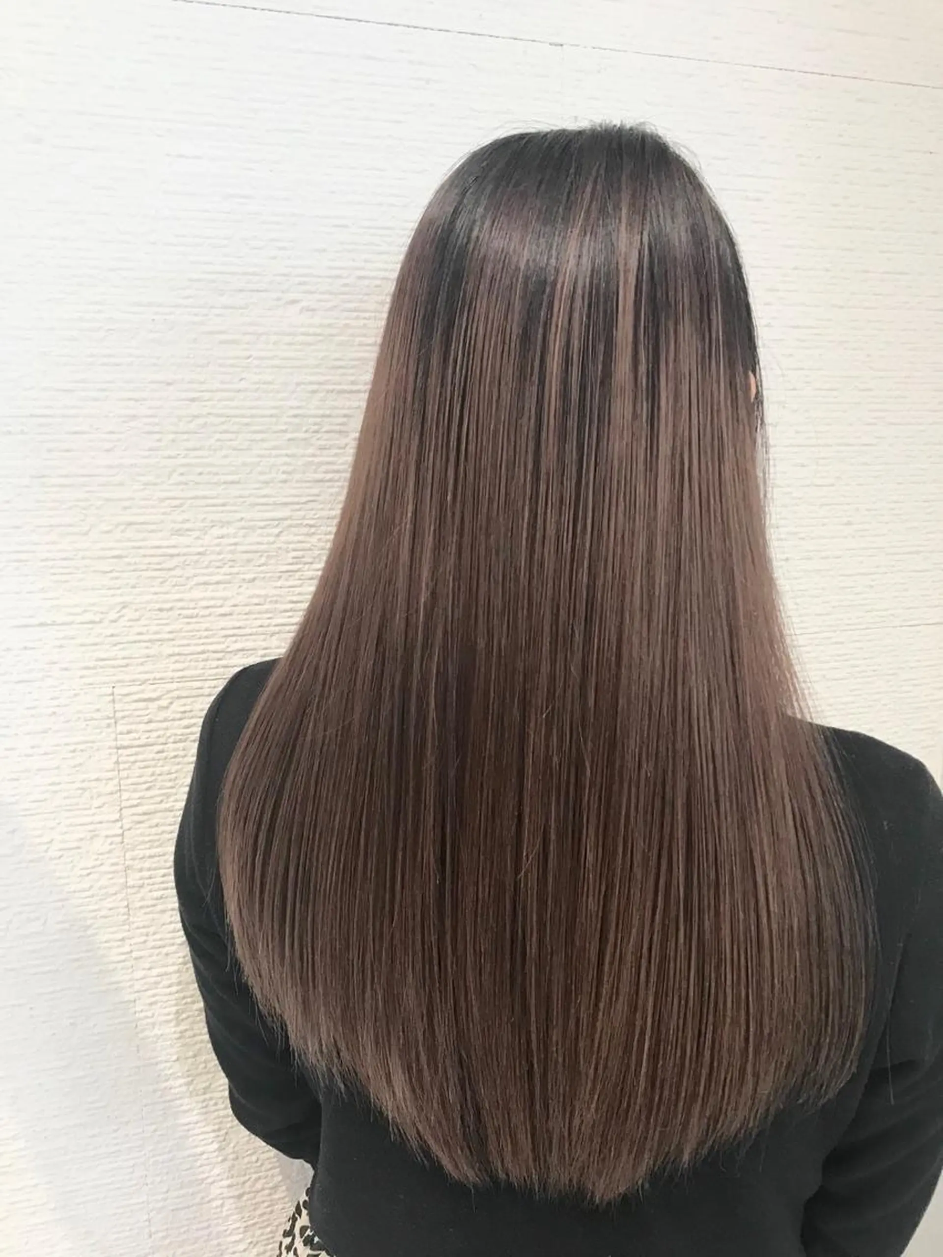 ロング パーマ 縮毛矯正 ショート、ボブ/ 川鍋薫のヘアスタイル