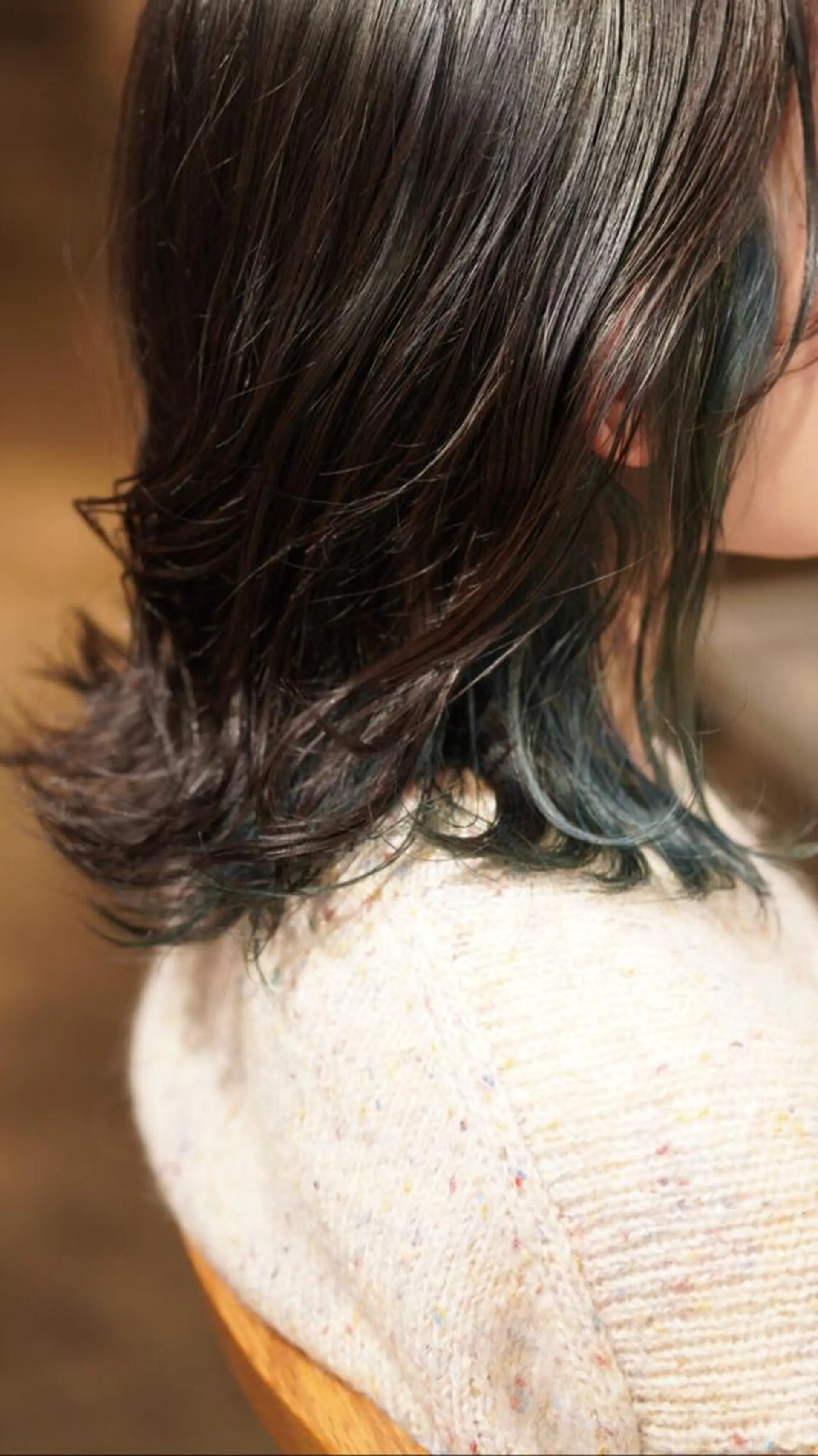 ミディアム カラー ハイトーン/レイヤー /ケアブリーチ石川治のヘアスタイル