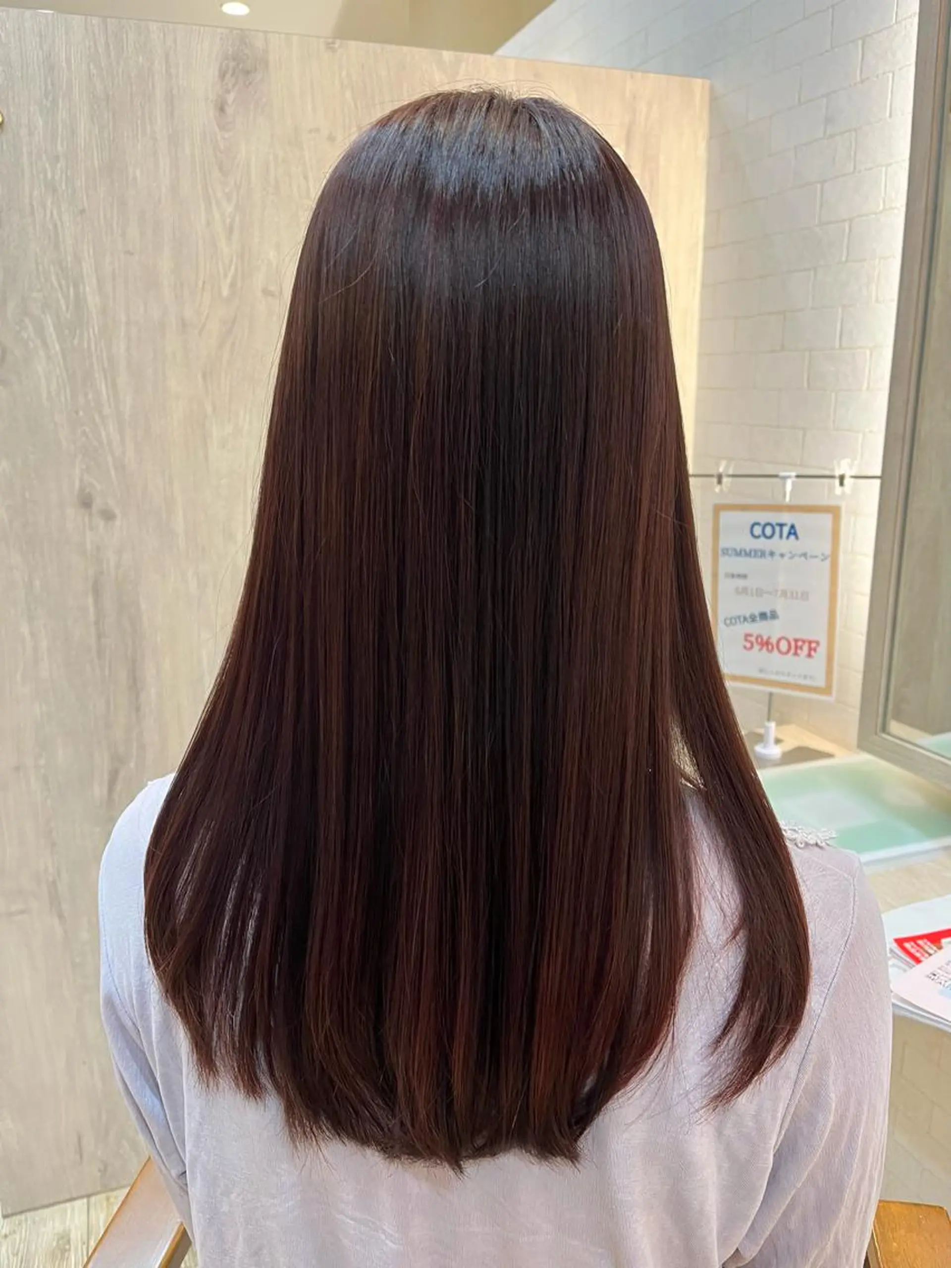 ロング カラー gabi hair LOOB所属・hina ✂︎のヘアスタイル