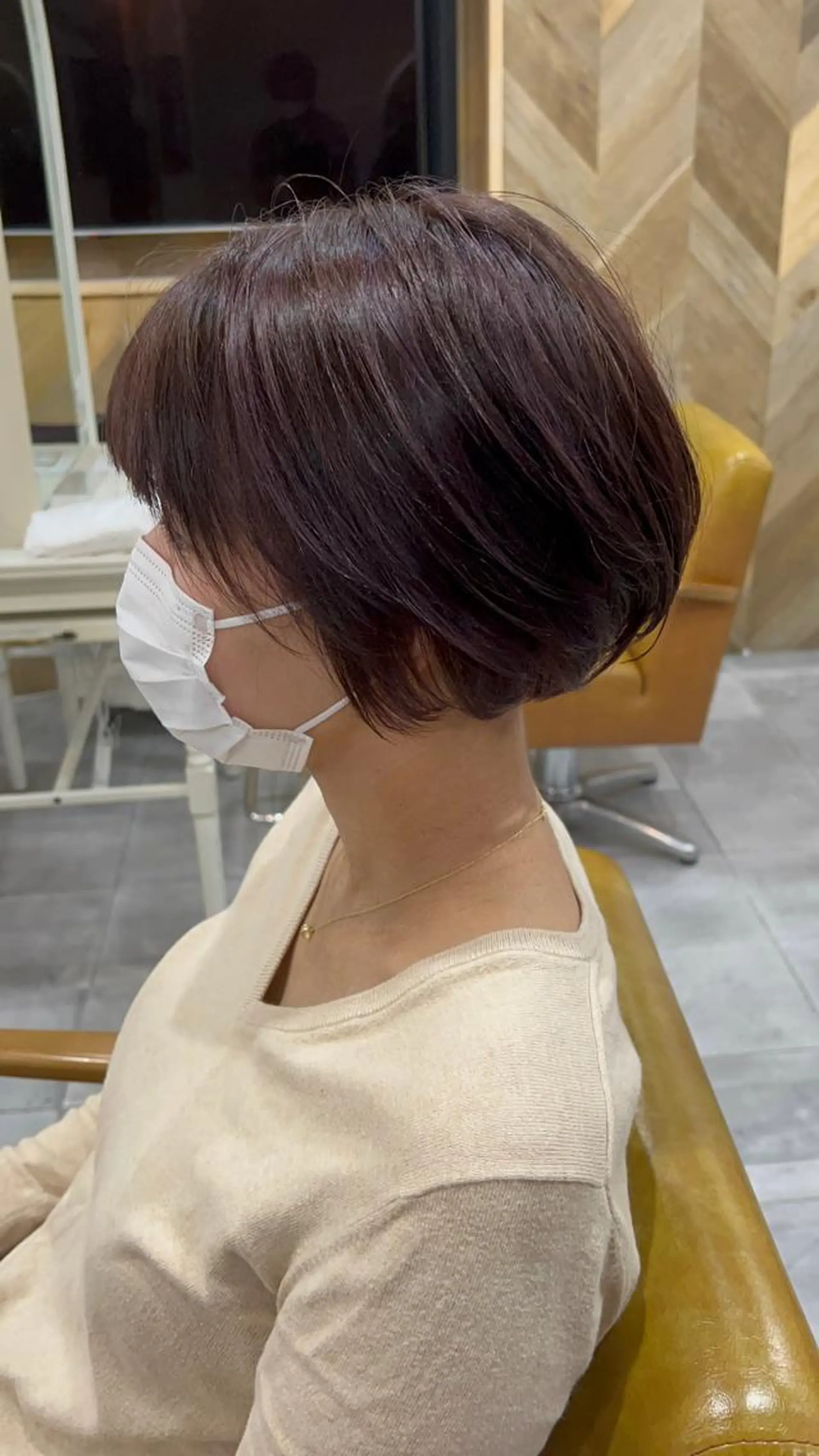 ショート カラー カット ヘアカラー SHIAN立川 及川望のヘアスタイル