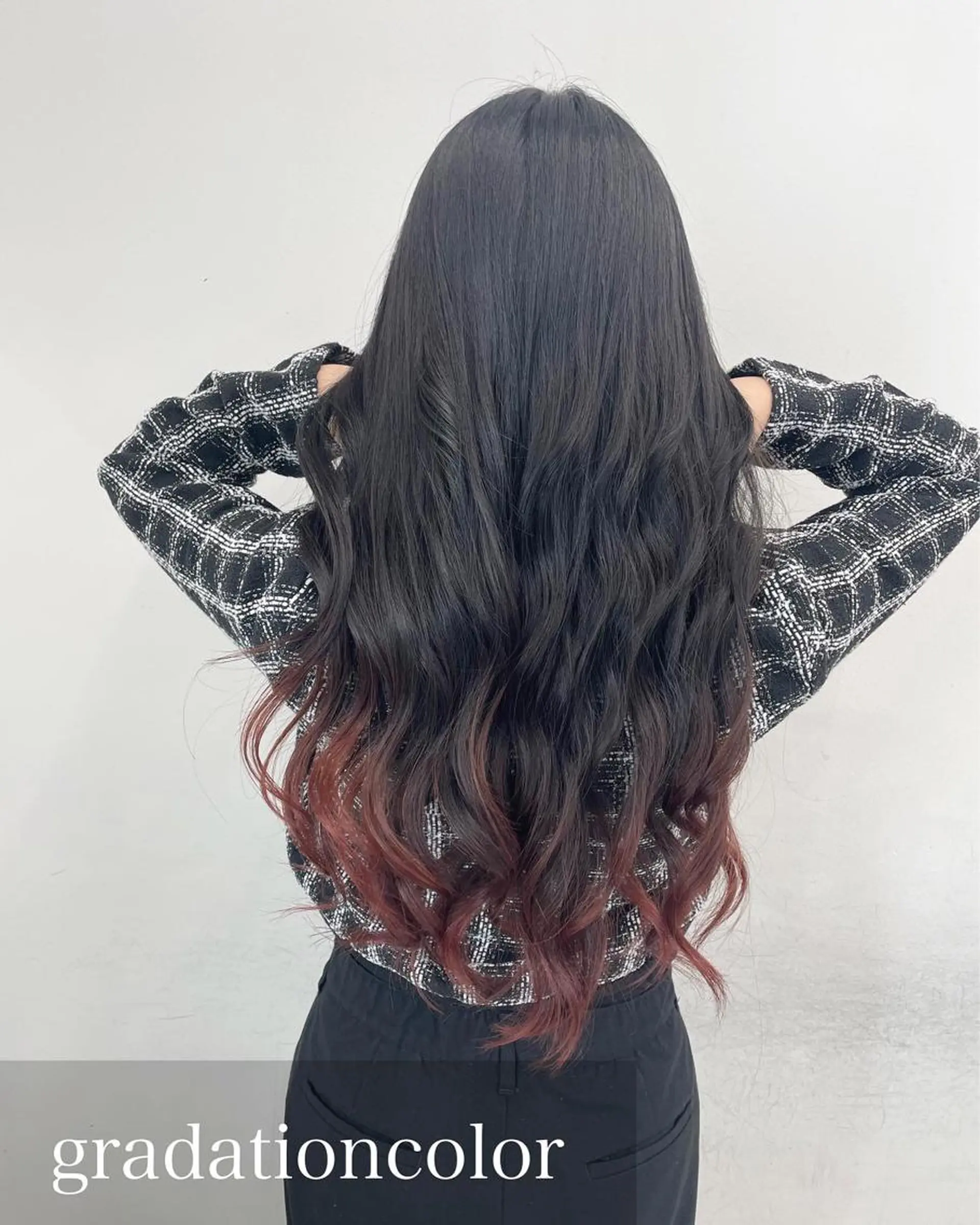 ミディアム カラー ブリーチ グラデーションカラー ✨無料！カット モデル募集✨夕貴のヘアスタイル