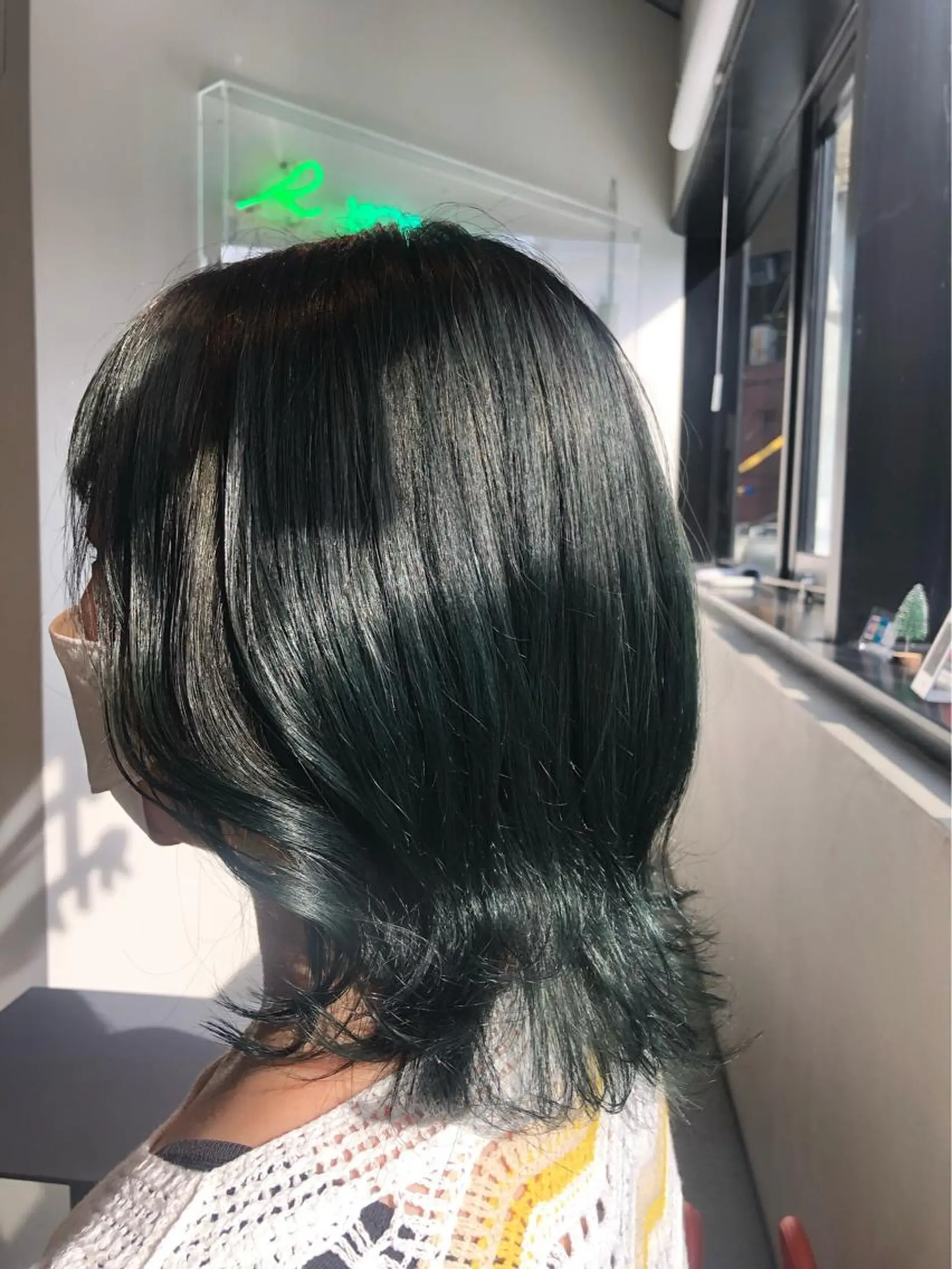 ミディアム カラー カット ヘアカラー トリートメント 🌐👽フクイ キララ🌎💎のヘアスタイル