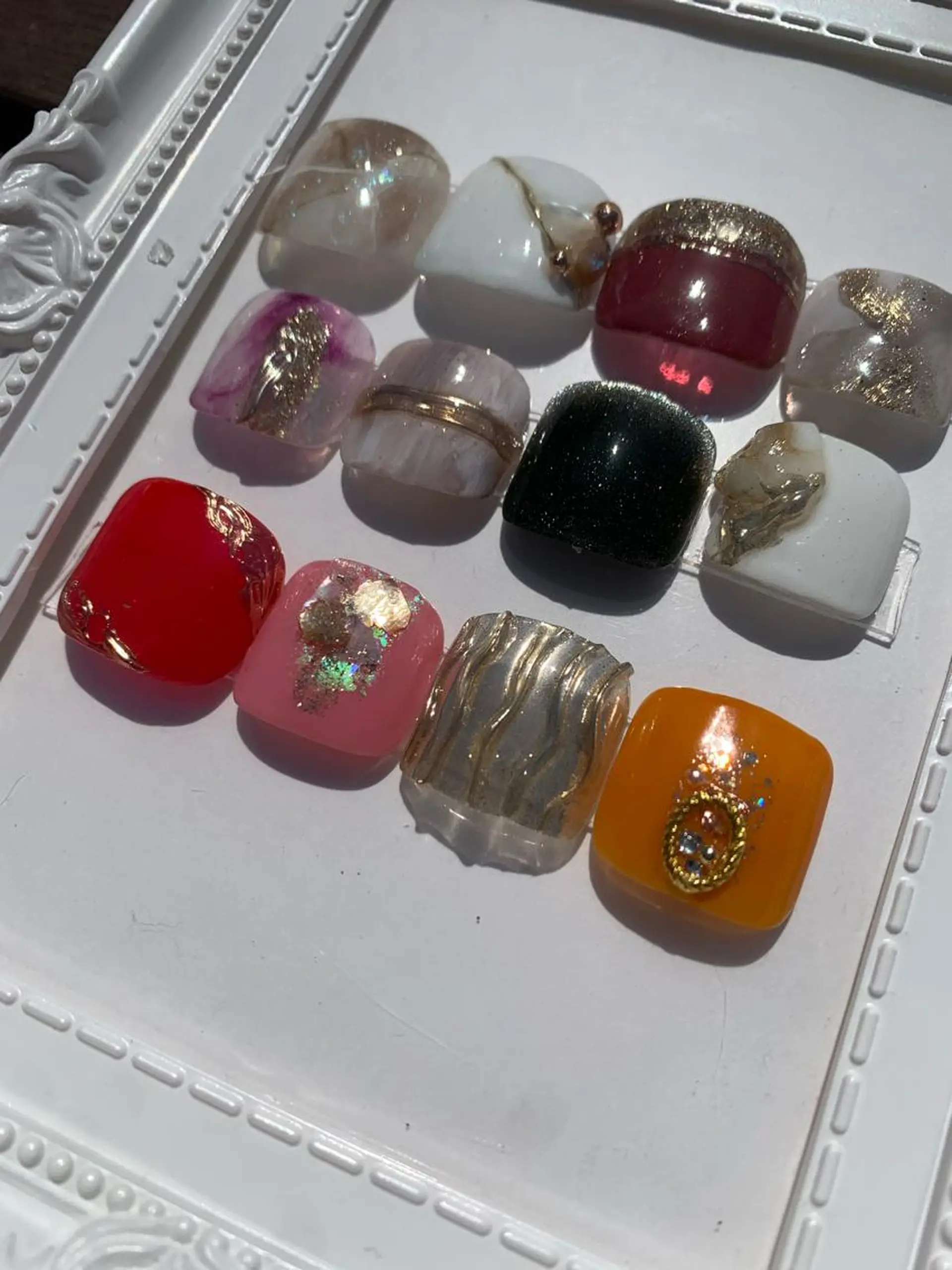 ネイル フットネイル m.i private nail salon所属・大西 真衣のネイルデザイン