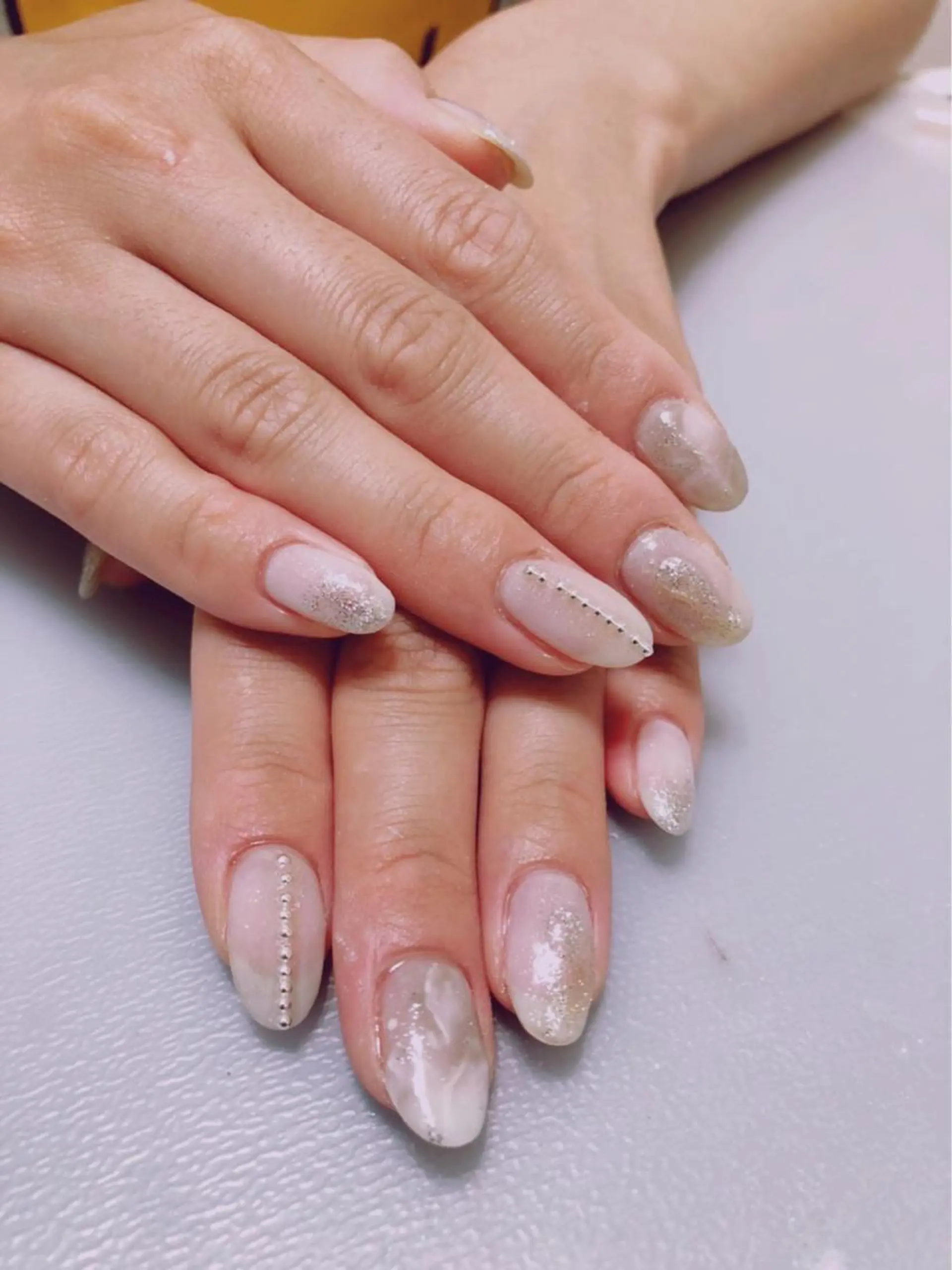 ネイル アートネイル ニュアンスネイル ere beauty yukiのネイルデザイン
