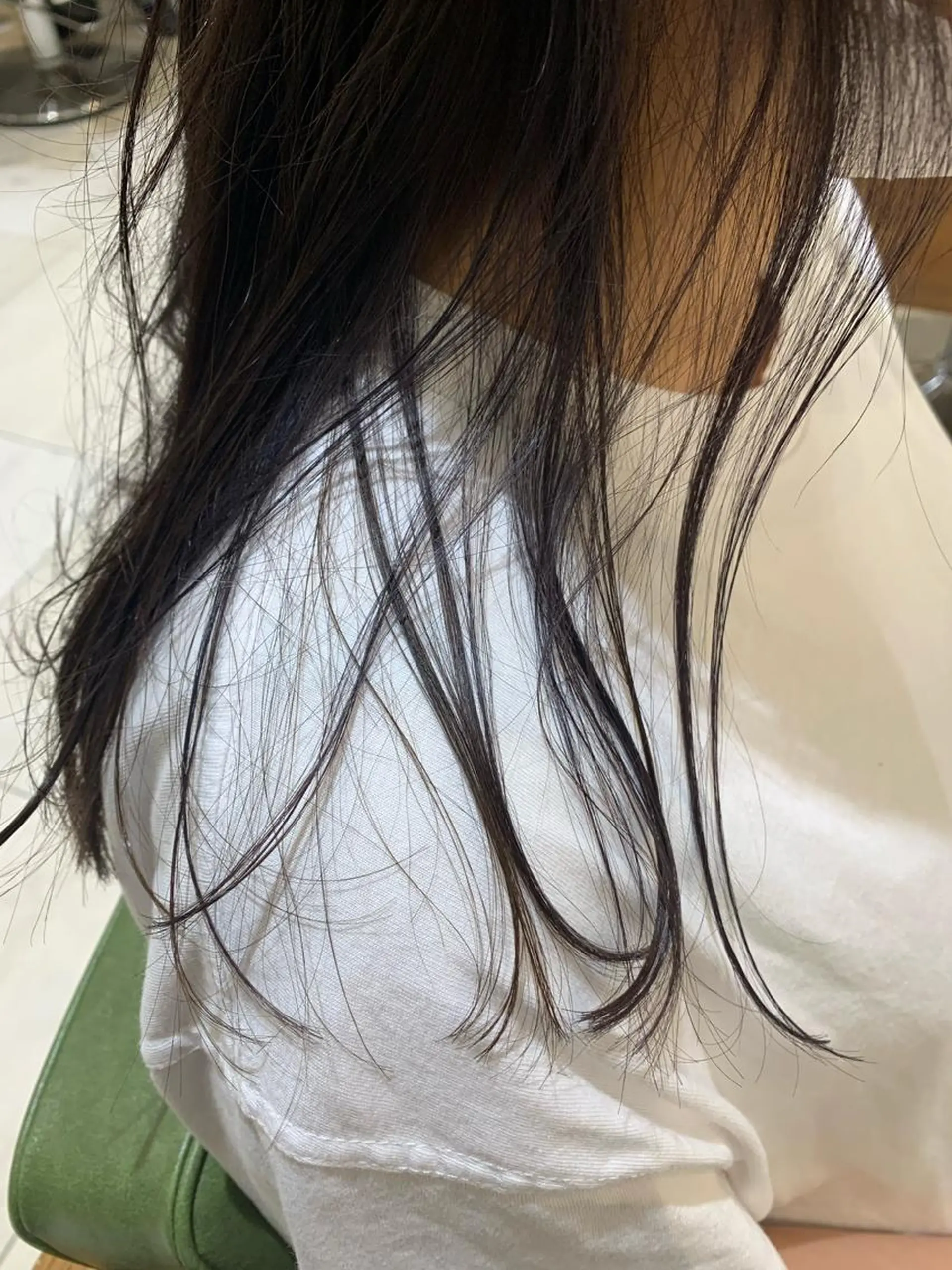 セミロング カラー ラベンダーカラー 高橋友里亜 /フリーランスのヘアスタイル