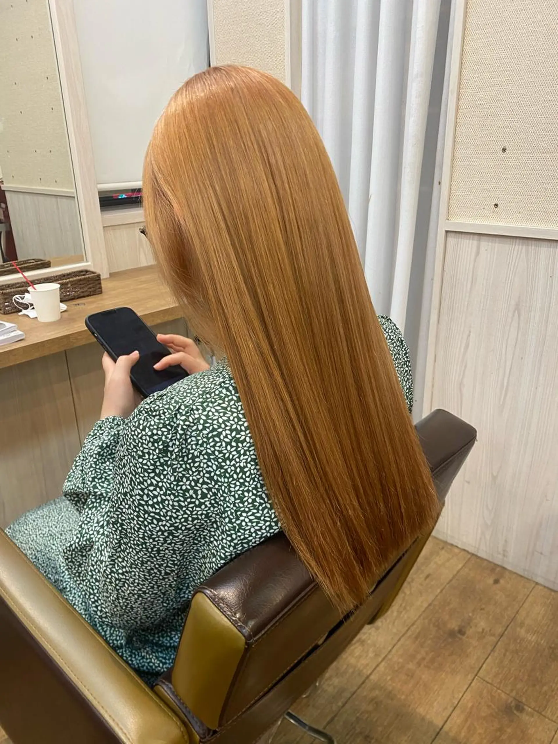 ロング カット ヘアカラー トリートメント NUMBER 天王寺YUYAのヘアスタイル