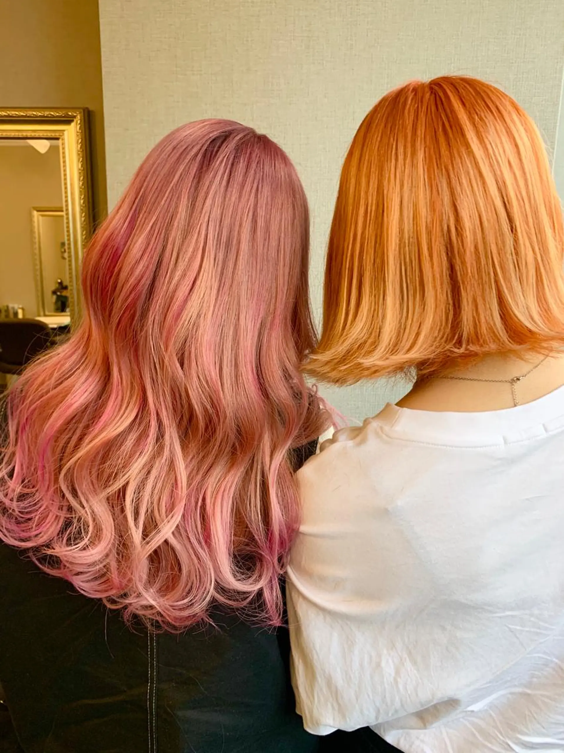 ロング アッシュ ハイライト レイヤーカット カット ヘアカラー トリートメント Selene hair OSAKAのヘアスタイル
