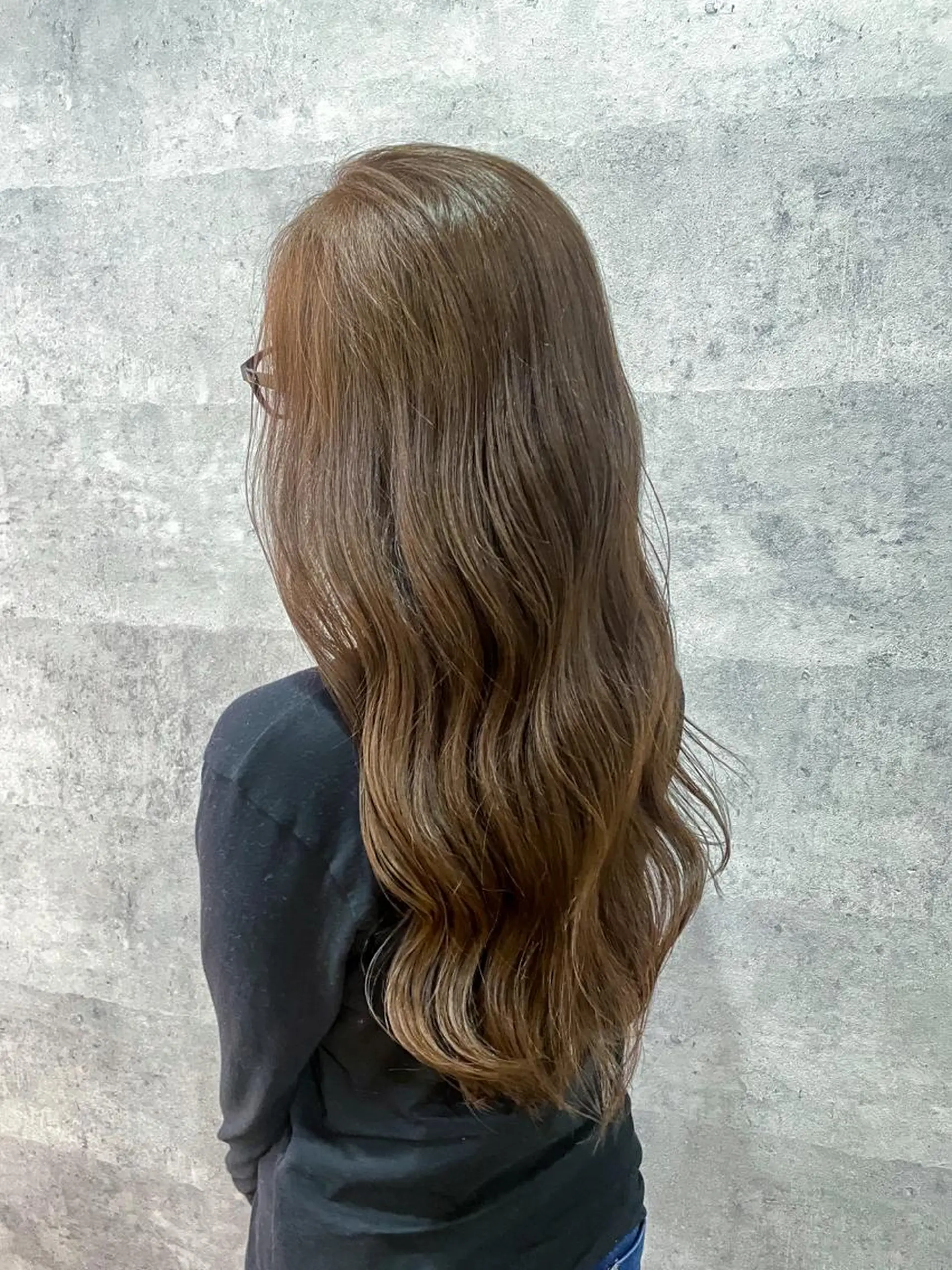 ロング 坂本 理輝のヘアスタイル